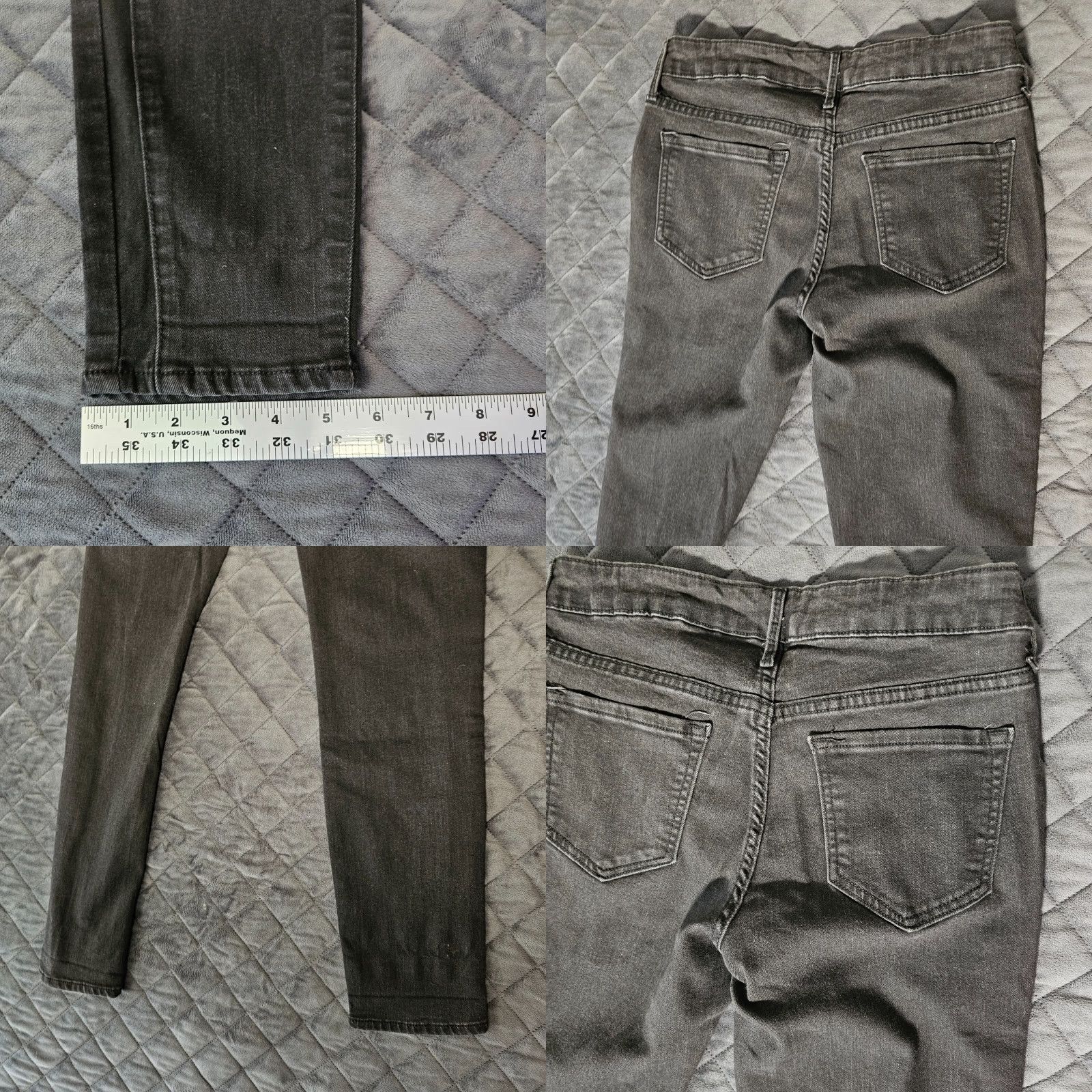 Old Navy Old Navy Jeans Women Skinny Adult 10 Black Dark Wash Womens Size 32" / US 10 / IT 46 - 8 Thumbnail