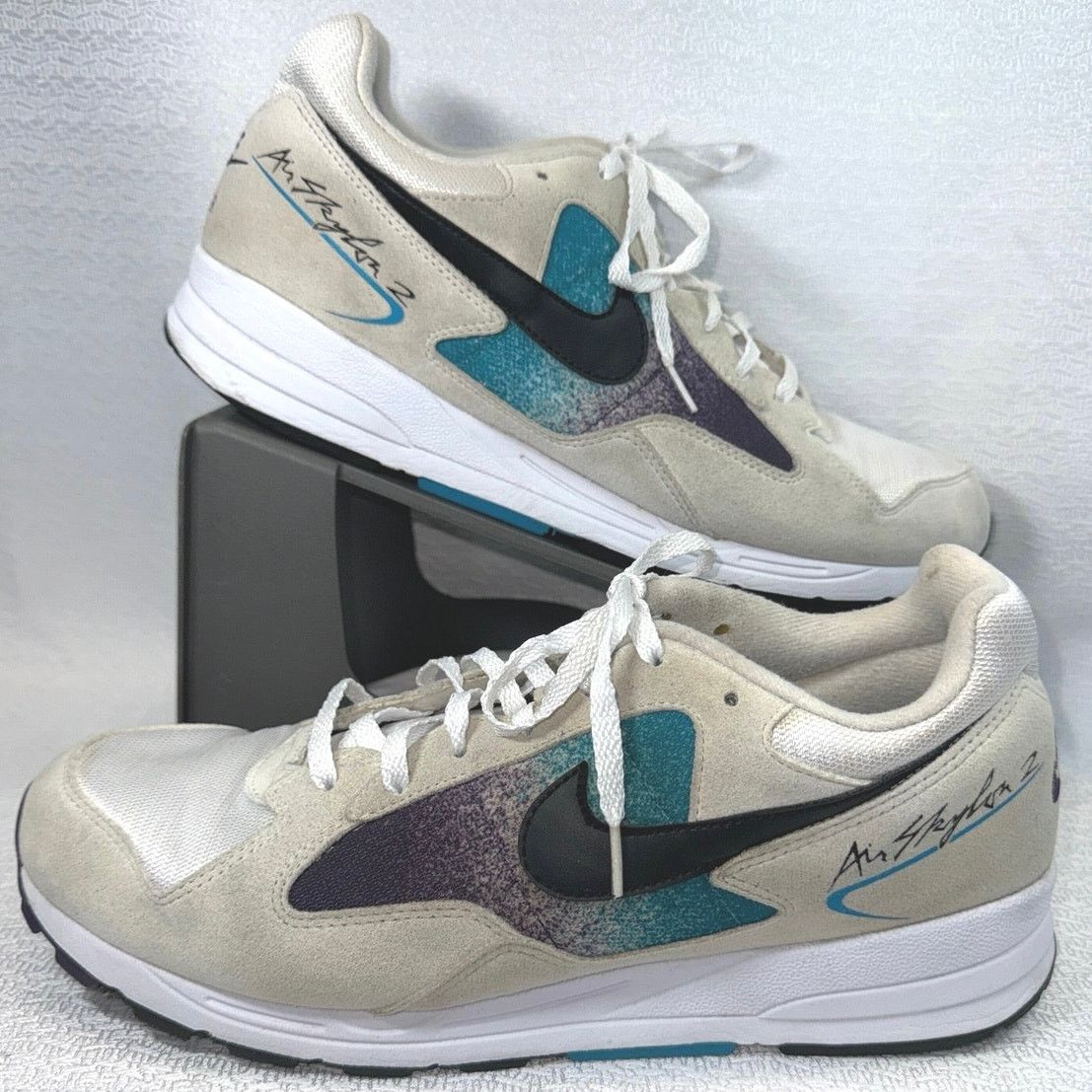 Nike Air Skylon II Eggplant A01551 100 Blue men sz 10