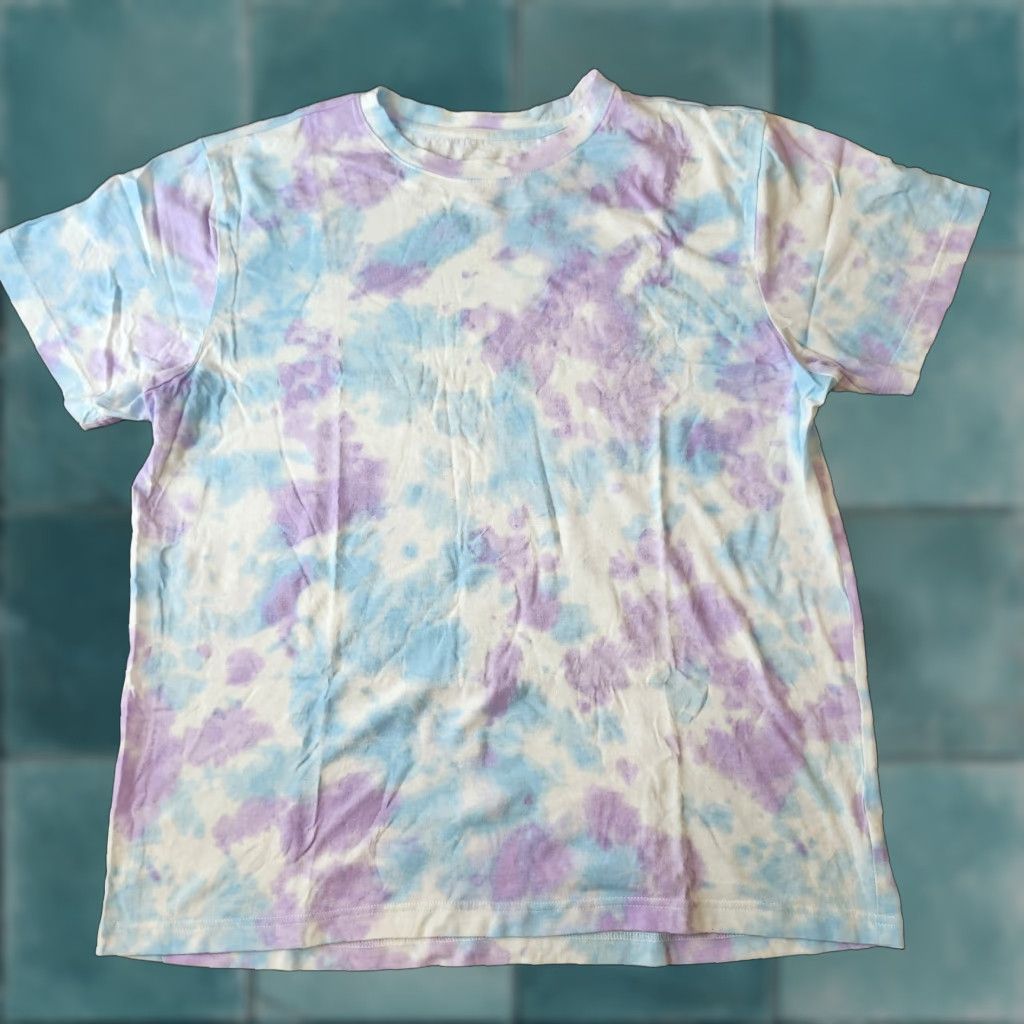 Vintage VINTAGE Original Use Tie Dye T Shirt Mens L Blue Purple Short Sleeve Casual Tee Size US L / EU 52-54 / 3 - 1 Thumbnail
