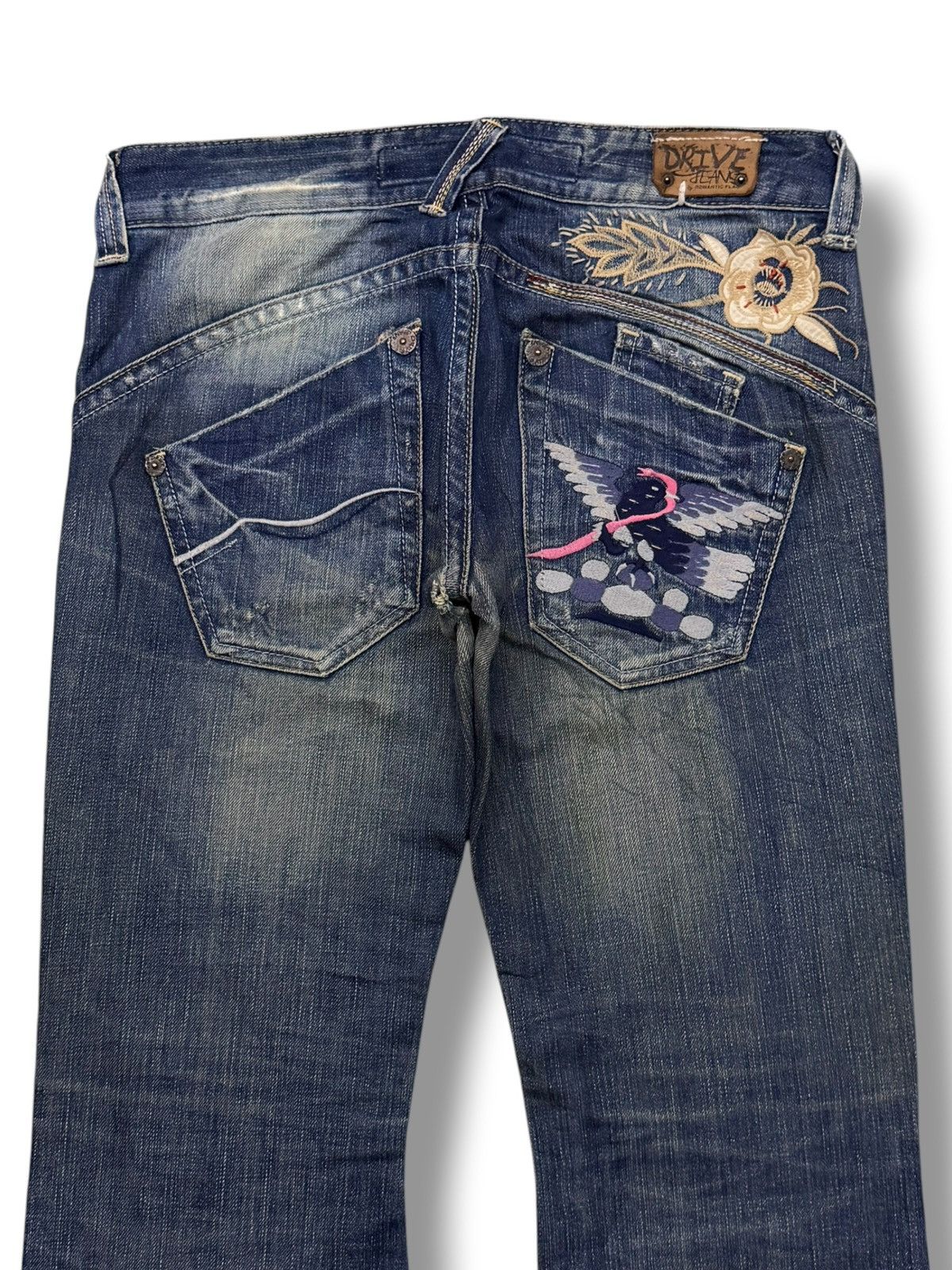Japanese Brand Exotic Vintage Denim Drive Falcon 7.0 Limited Edition | W31 Size 31" - 5 Thumbnail