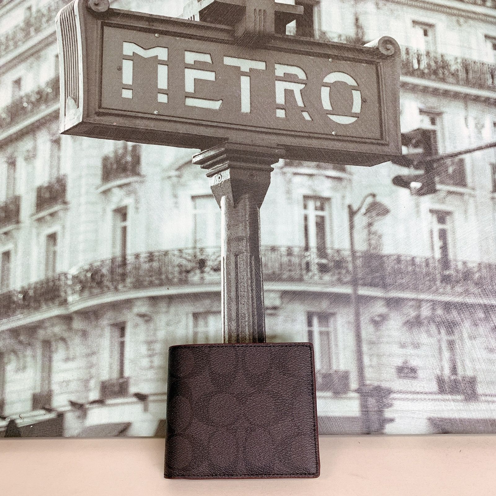 Coach Coach 25519 3 In 1 Wallet In Signature Canvas IN BLACK Size ONE SIZE - 1 Thumbnail