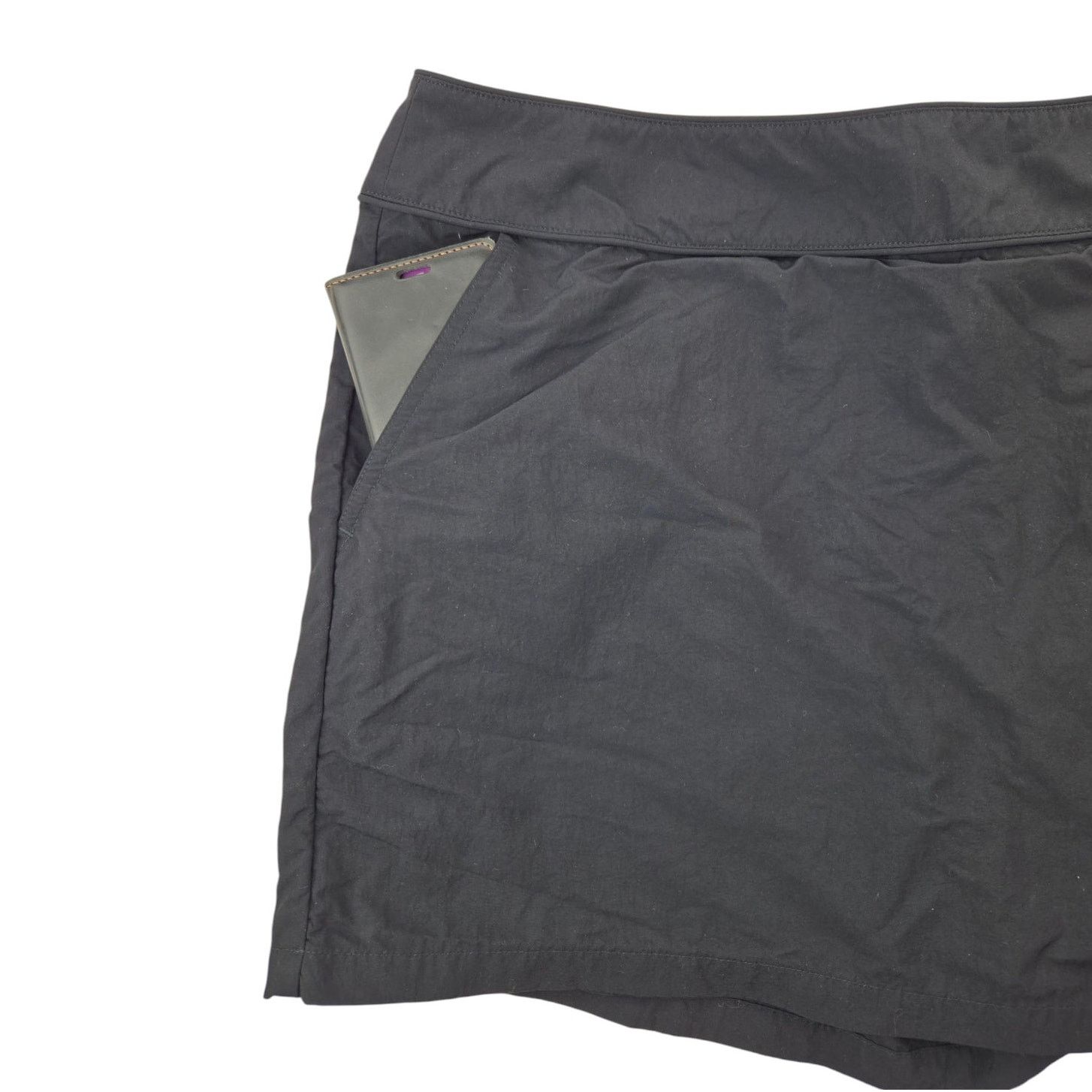 Eddie Bauer Eddie Bauer | Black, Nylon, Skort | Size 18 Size 36" / US 14 / IT 50 - 3 Thumbnail