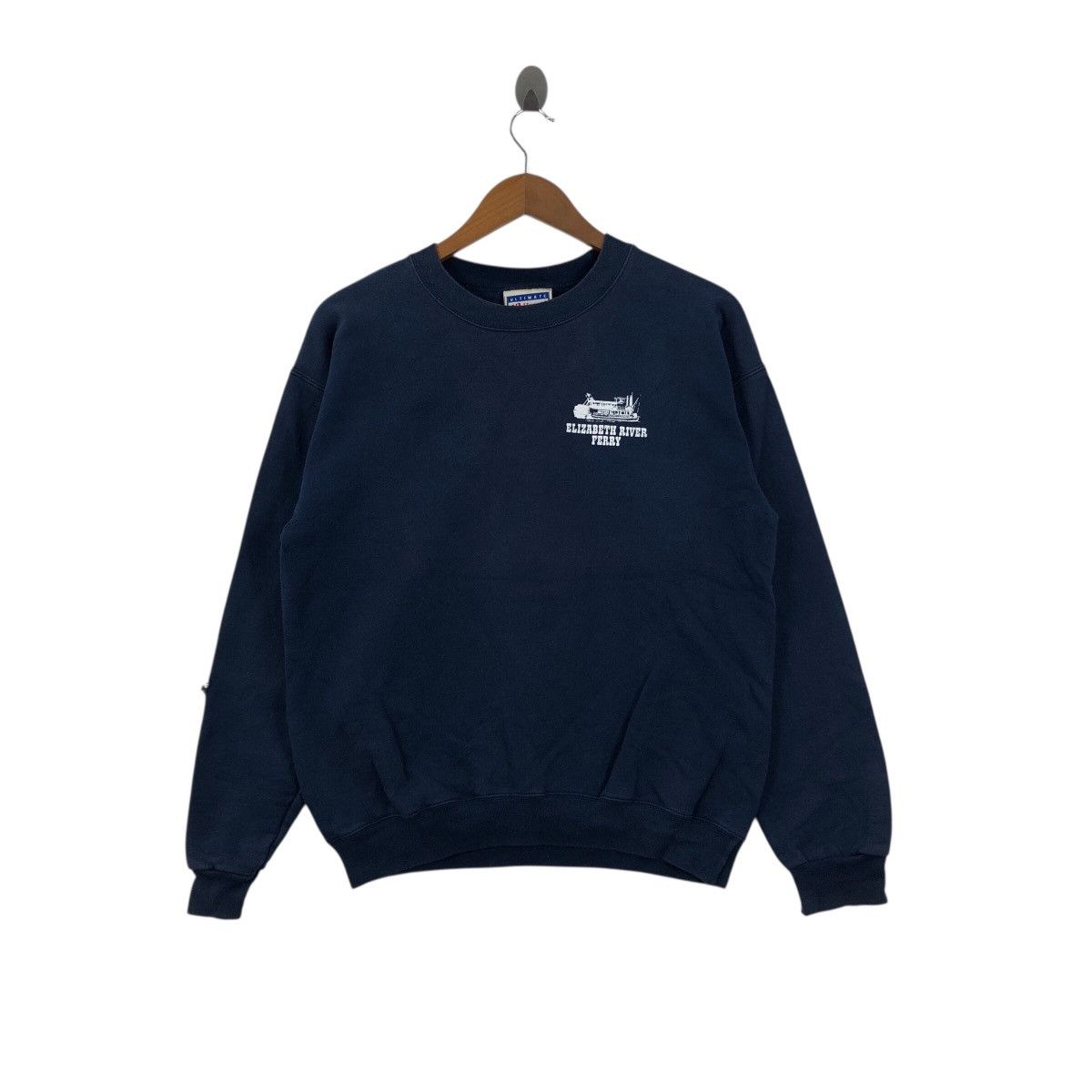 Other Vintage ELIZABETH RIVER FERRY By Hanes Sweatshirt Size US S / EU 44-46 / 1 - 3 Thumbnail