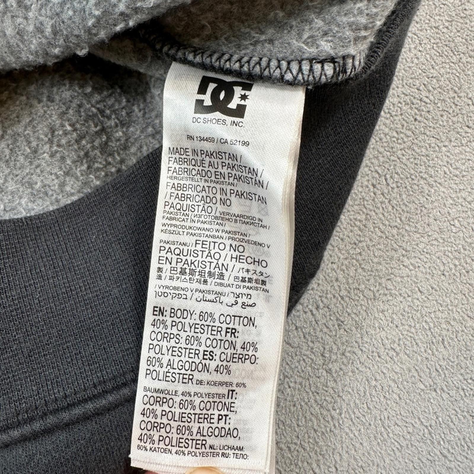 Other DC Shoes Graystone Action Sports Hoodie Gray Mens S Hooded Size US S / EU 44-46 / 1 - 7 Thumbnail