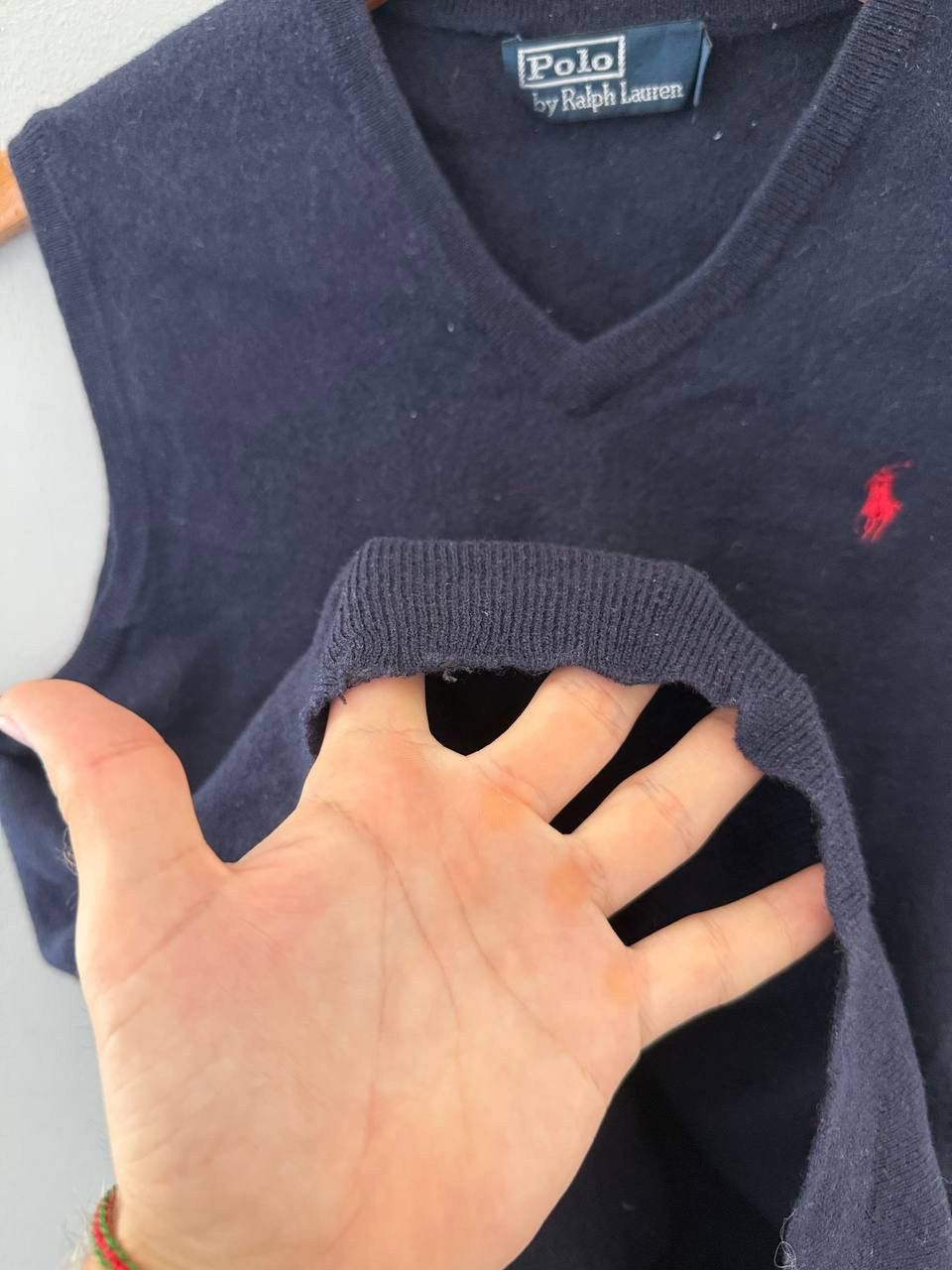 Polo Ralph Lauren Vintage Wool vest Polo Ralph Lauren Size M / US 6-8 / IT 42-44 - 5 Thumbnail
