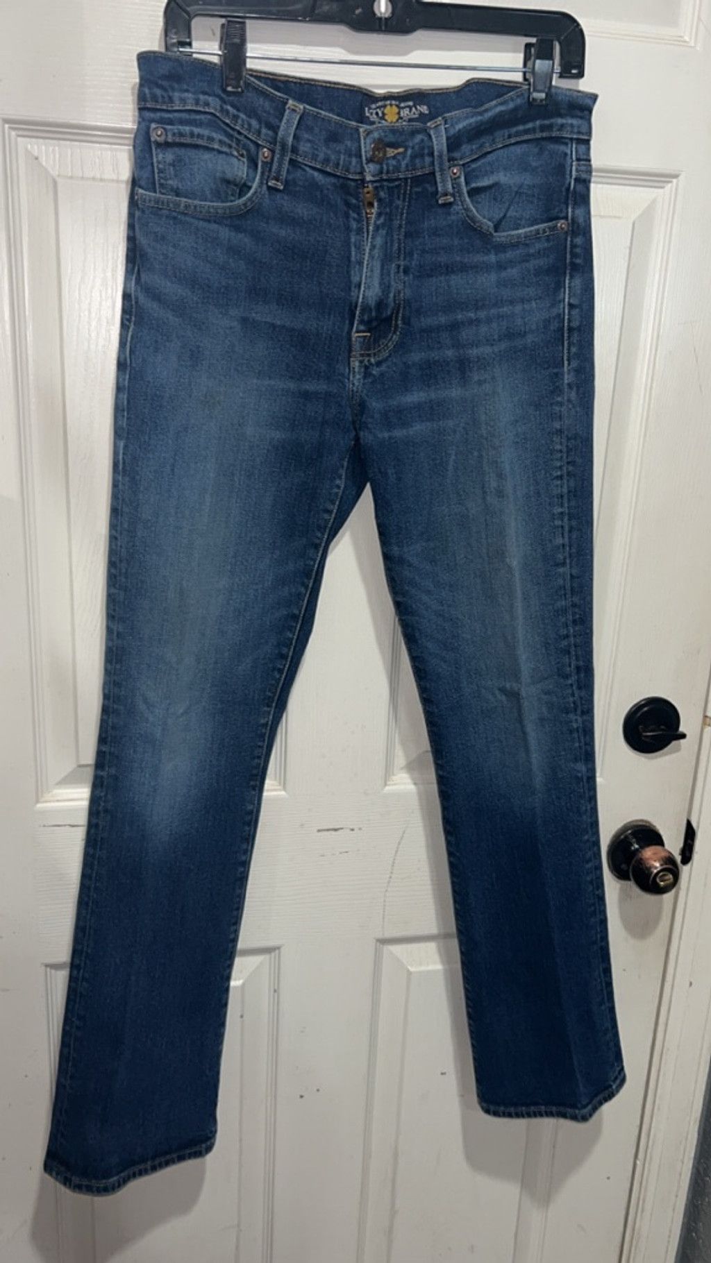 Lucky Brand Men's Lucky Brand Blue Bootcut Jeans Waist 31 Size US 31 - 1 Thumbnail