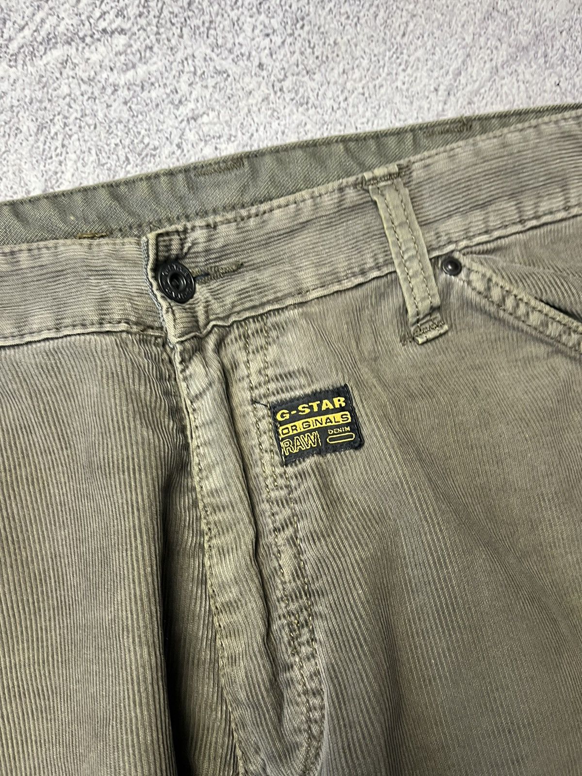 G-Star G Star Raw Corduroy Pants Long CONCEPT ELWOOD W 34 Size US 34 / EU 50 - 9 Thumbnail