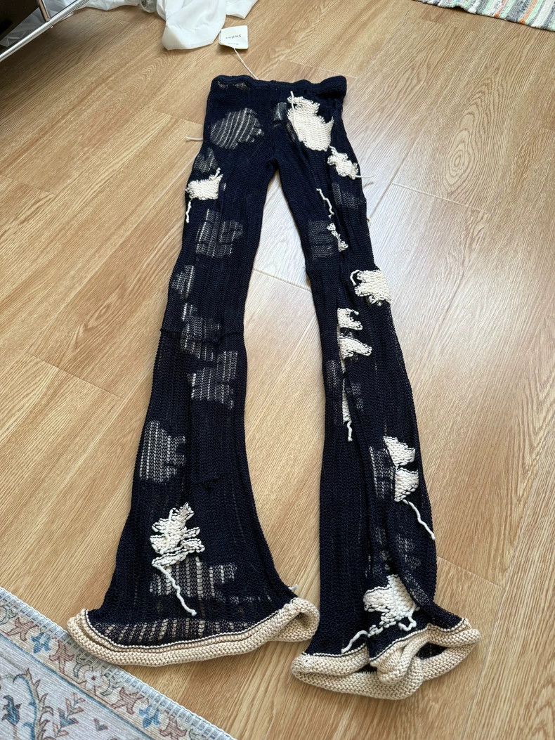 Acne Studios acne studios size:xxs Hollow knit pants 2502-Nextarrow Size US 31 - 5 Thumbnail