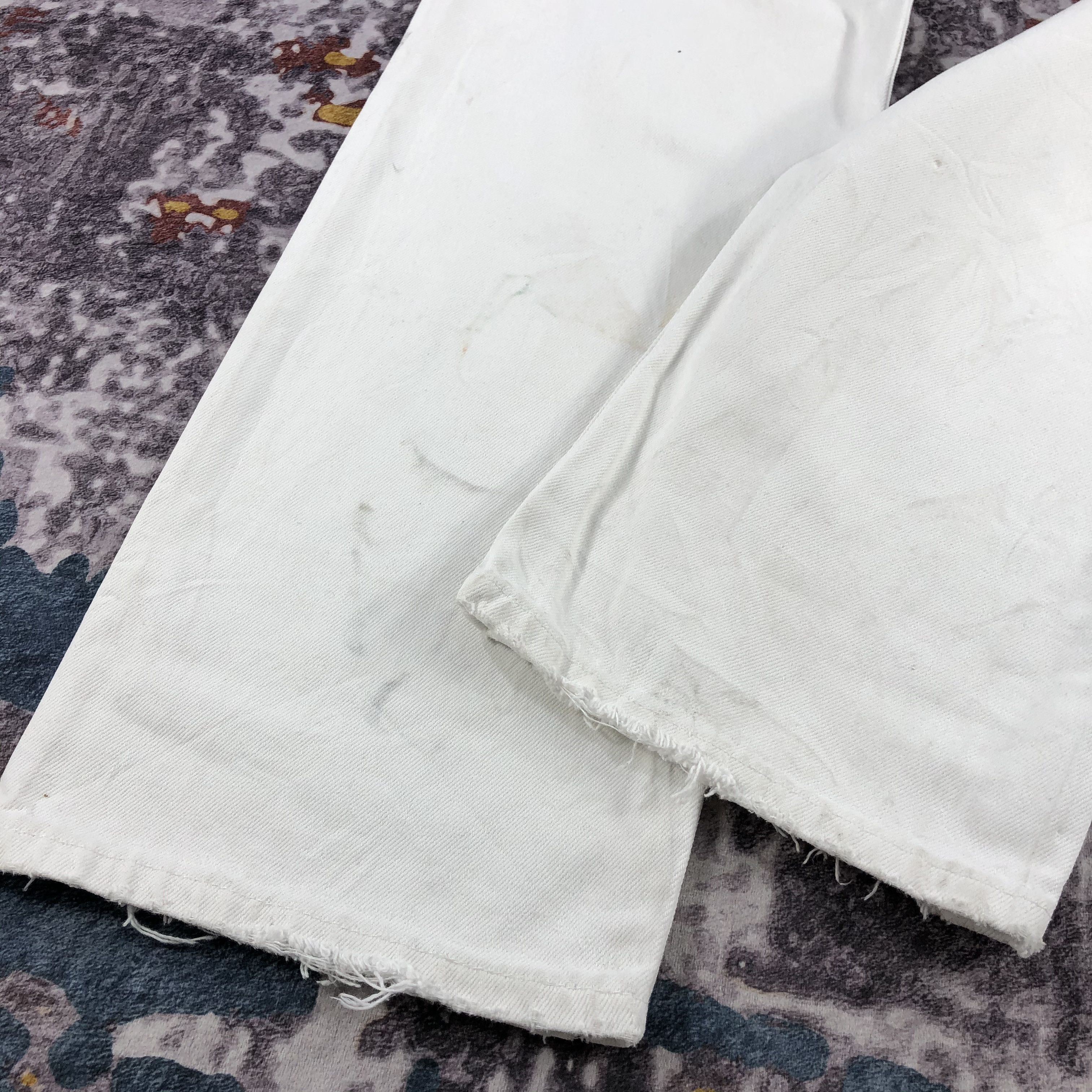 Levi's × Vintage Vintage 90s Light Wash Levis 501 Jeans - JM2311 Size US 36 / EU 52 - 4 Thumbnail