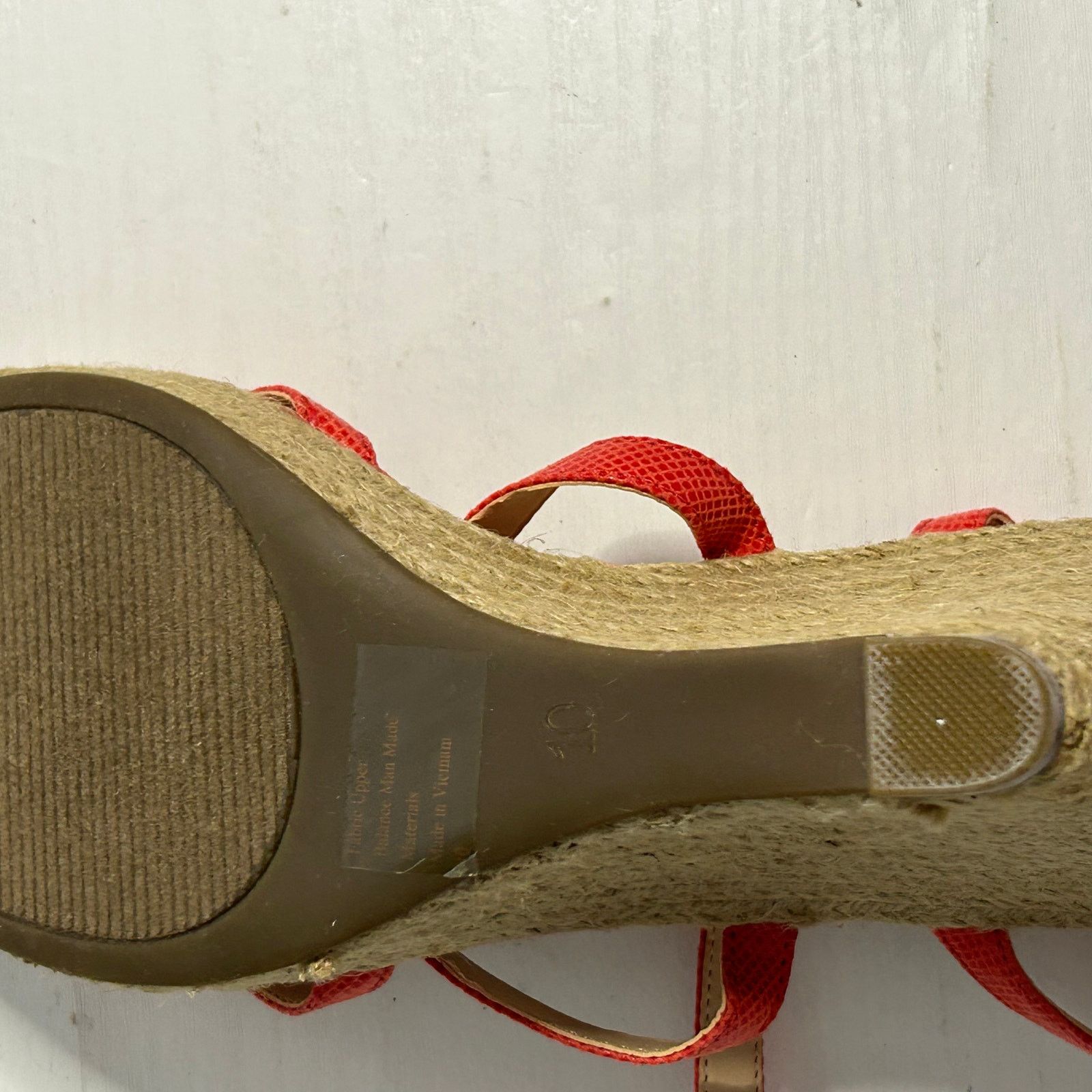 Other Kelly & Katie Rachel Coral Espadrille Wedge 10 Size US 10 / IT 40 - 5 Thumbnail