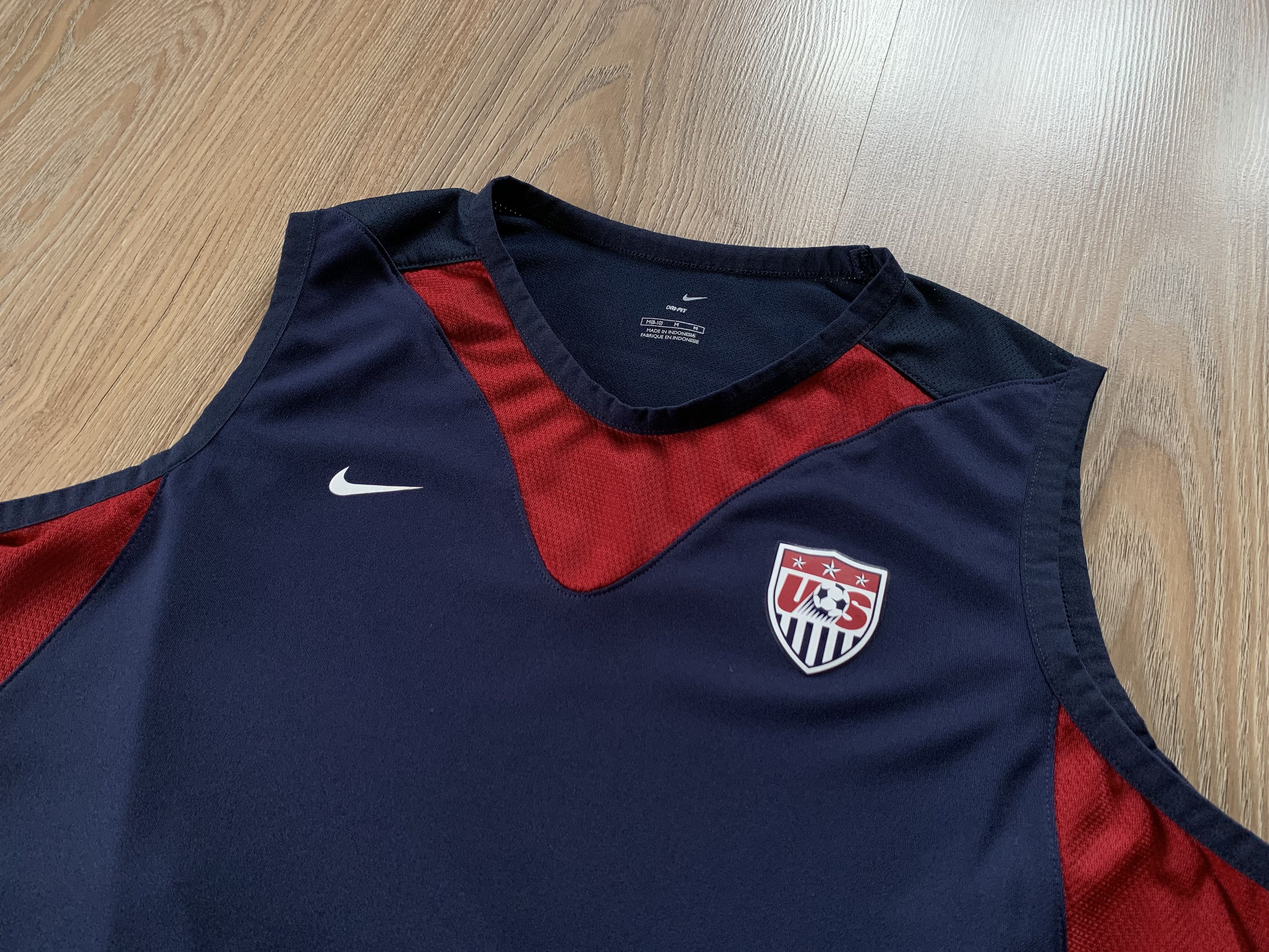 Nike Nike Kids USA National Soccer Team Vintage Tank Top Size US XXS / EU 40 - 4 Thumbnail