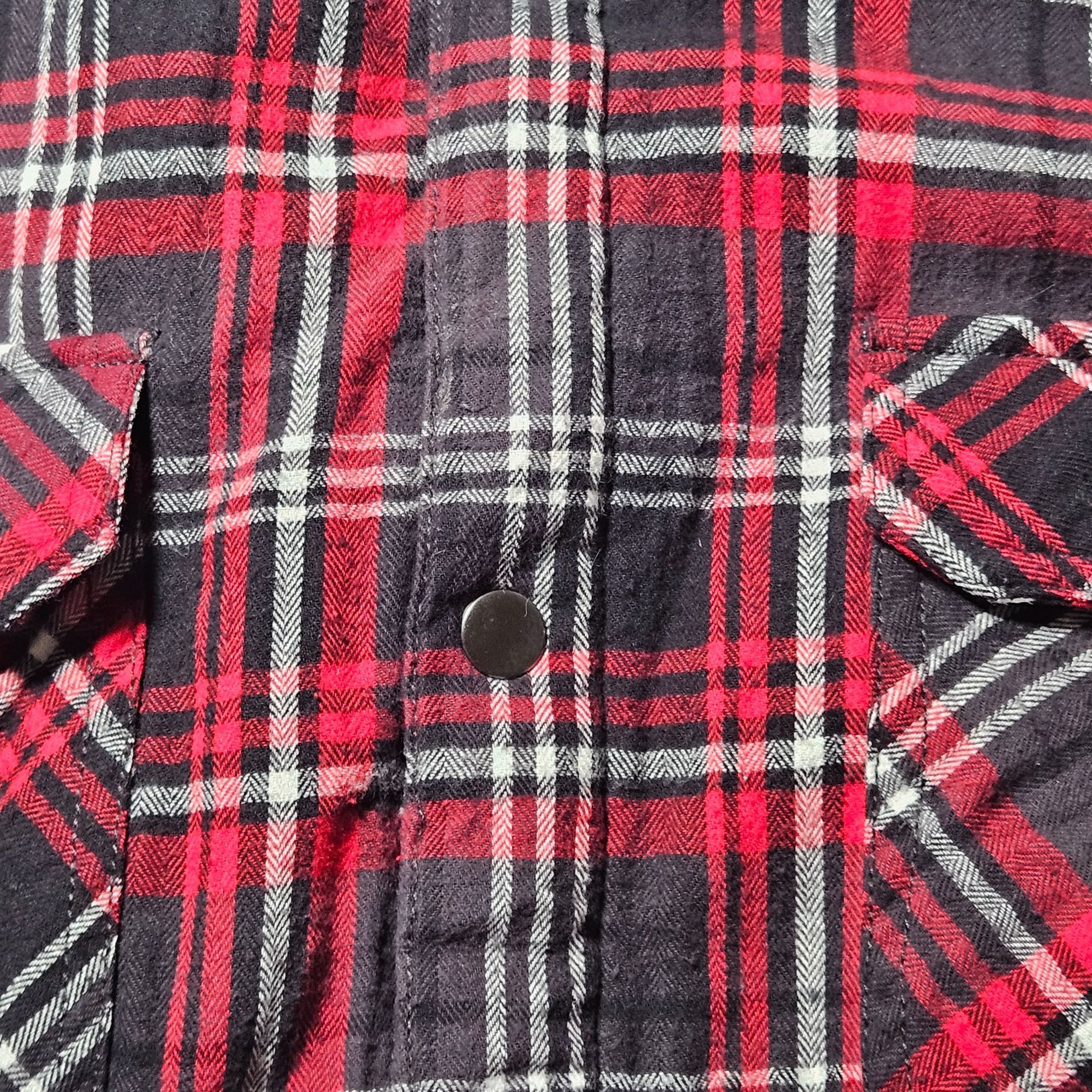 Big Mac Big Mac Men Sherpa-Lined 2XLT Flannel Jacket Red/Black VTG A Size US XXL / EU 58 / 5 - 11 Thumbnail