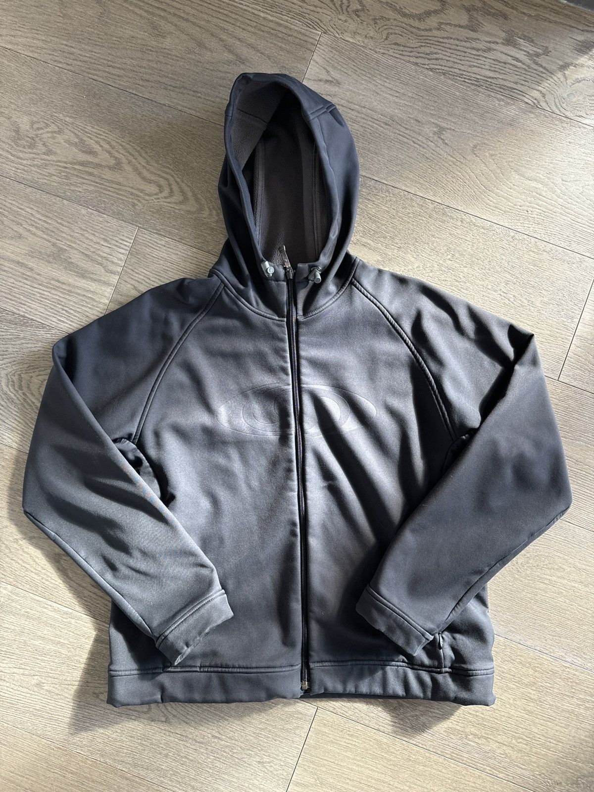 Salomon Y2K Salomon Hooded SoftShell Zip Up Hoodie Size US L / EU 52-54 / 3 - 2 Thumbnail