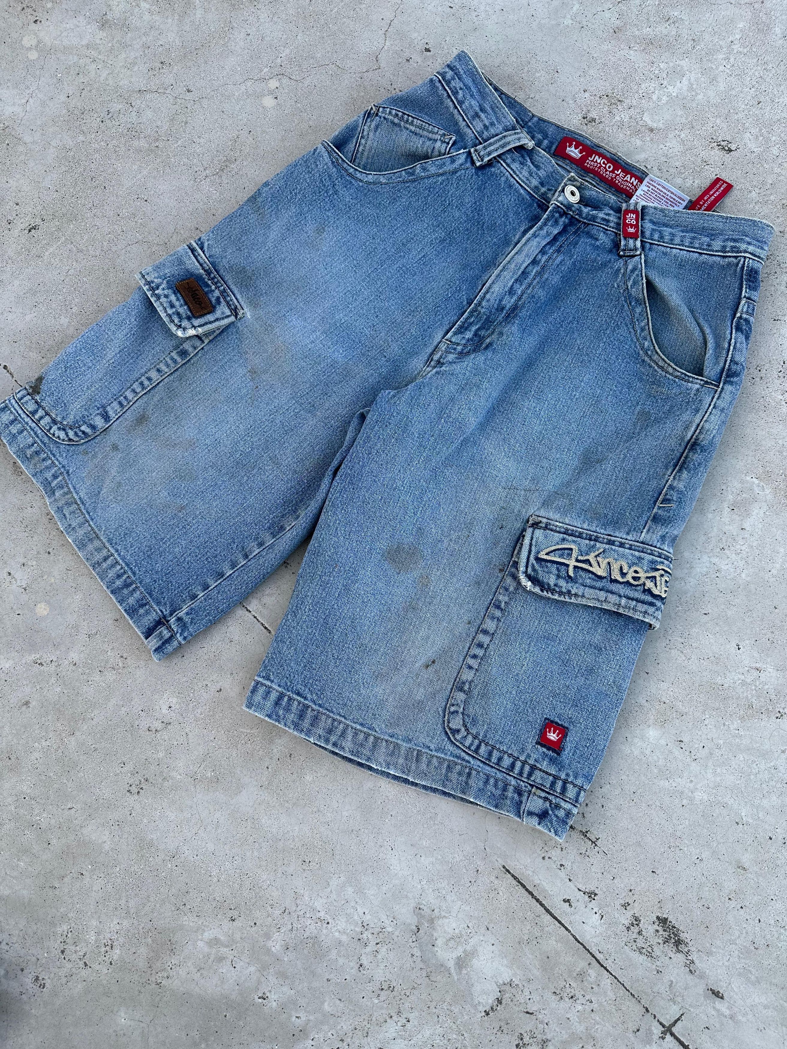 JNCO vintage jnco jorts big crown Size US 30 / EU 46 - 11 Thumbnail