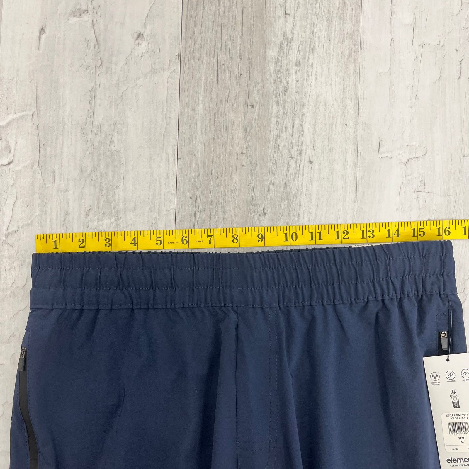 Element Element Slate Blue Performance Tech Stretch Athletic Pants Size US 30 / EU 46 - 8 Thumbnail