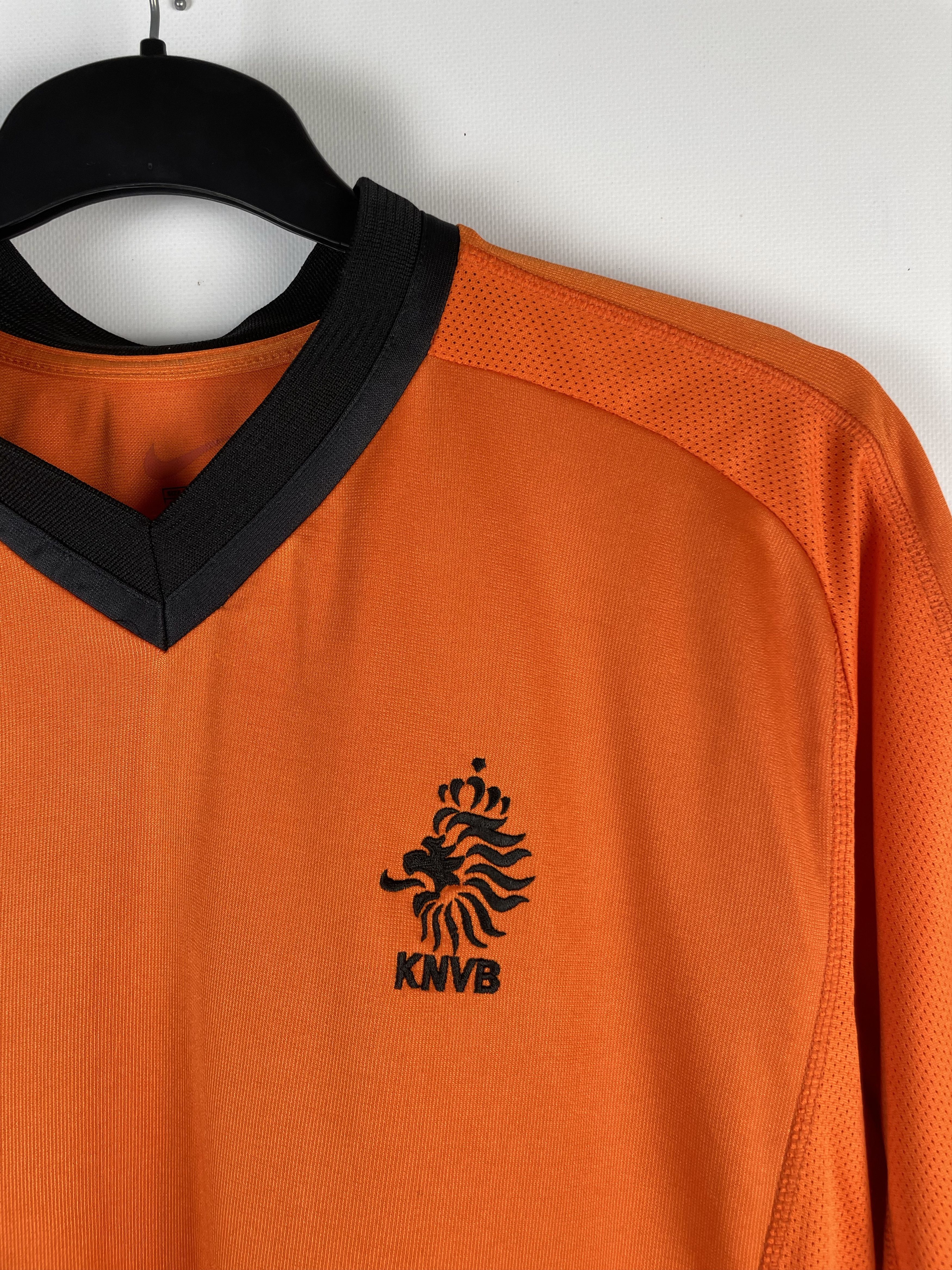 Nike × Vintage Nike KNVB Netherlands Football Soccer Shirt Jersey Size US XXL / EU 58 / 5 - 4 Thumbnail