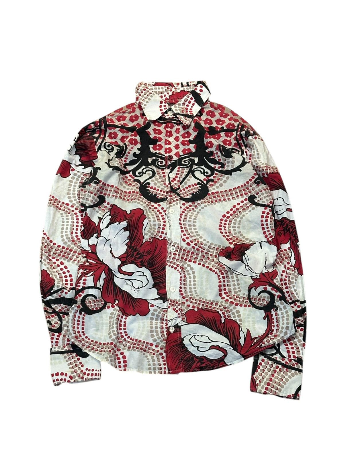 Just Cavalli By Roberto Cavalli Printed Button Up Shirt