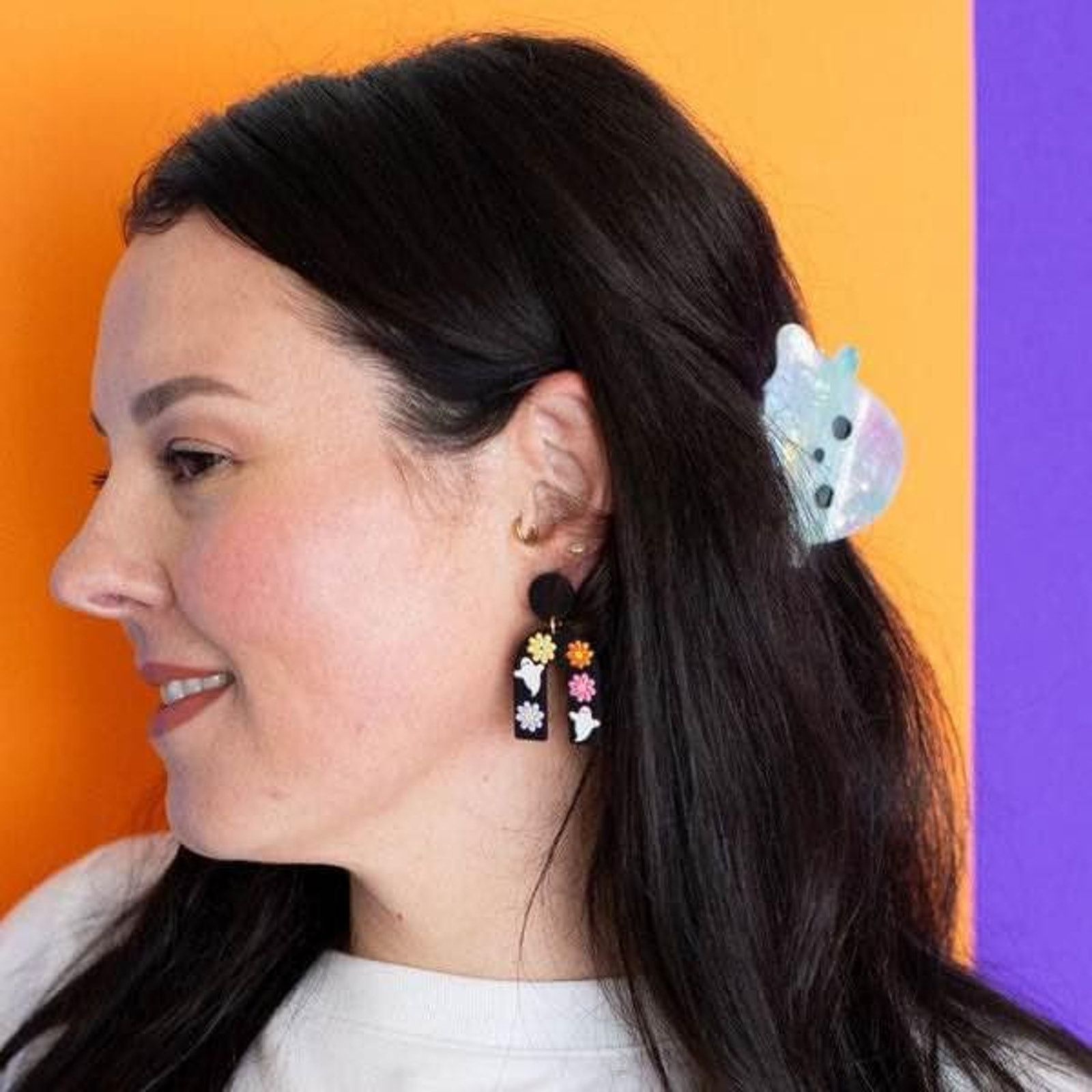 & Other Stories GROOVY GHOULS HALLOWEEN EARRINGS Size ONE SIZE - 3 Thumbnail