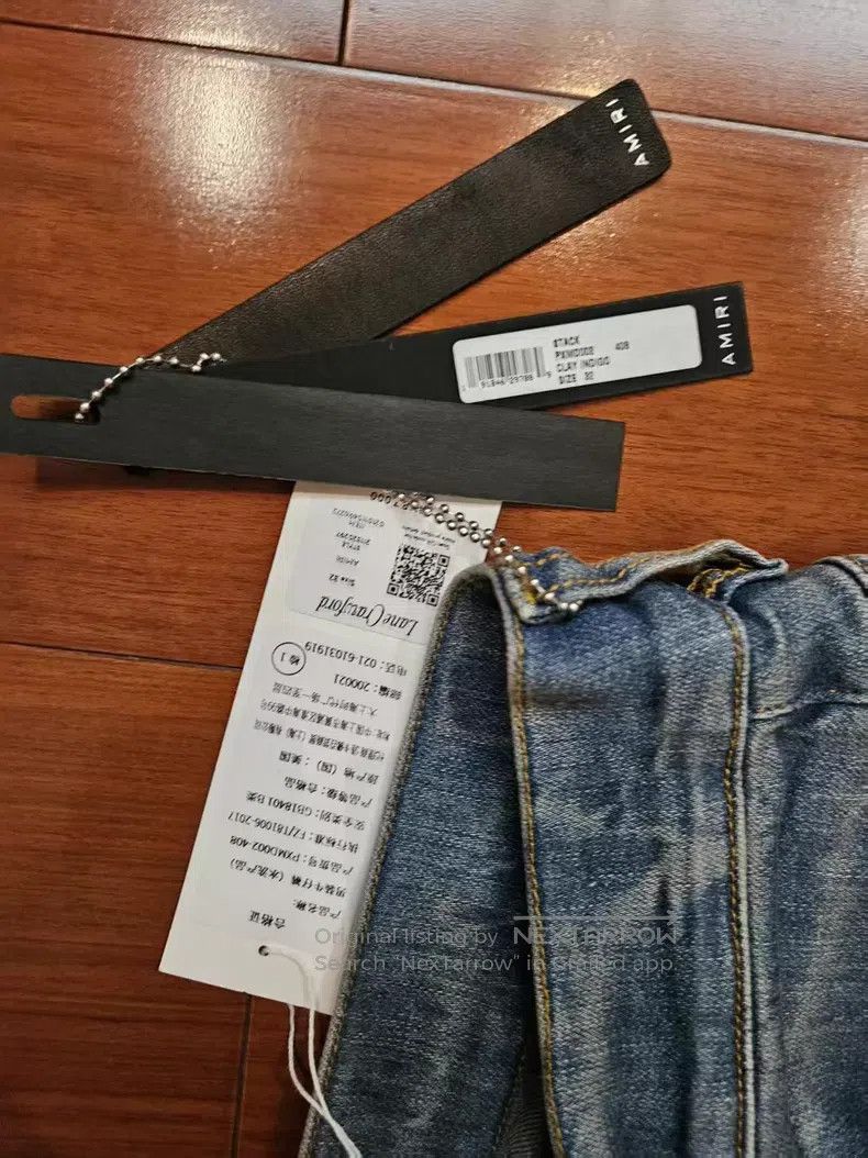 Amiri Amiri Classic basic washed blue denim jeans size 32 Size US 32 / EU 48 - 7 Thumbnail