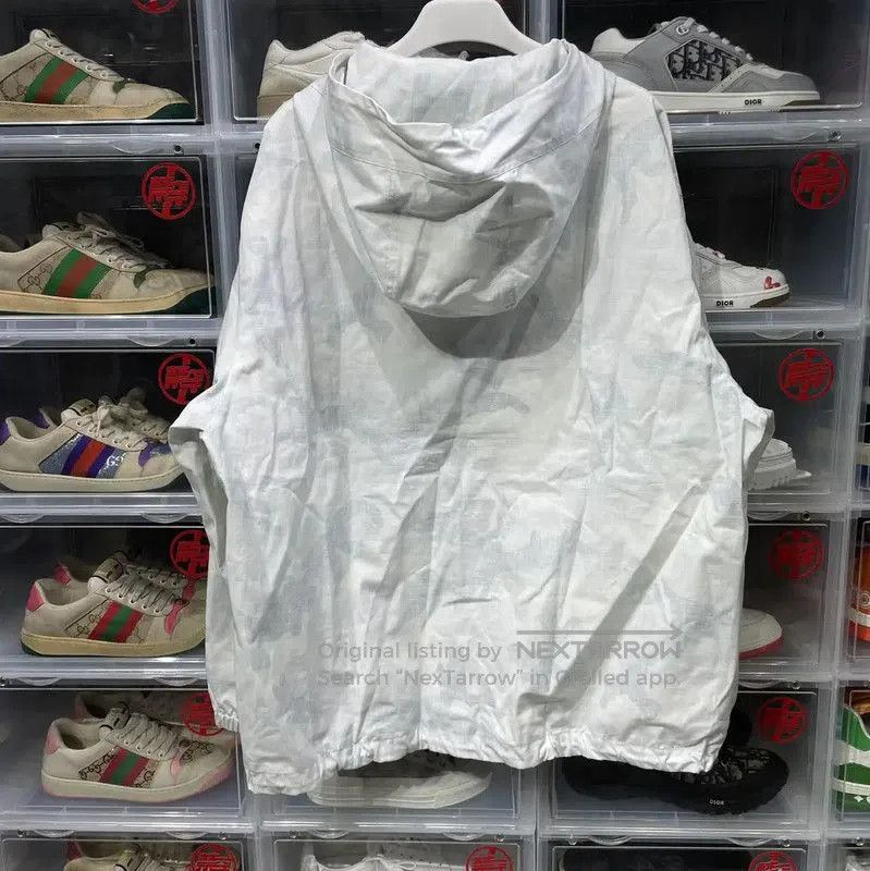 Valentino White Cotton Men's Hoodie .