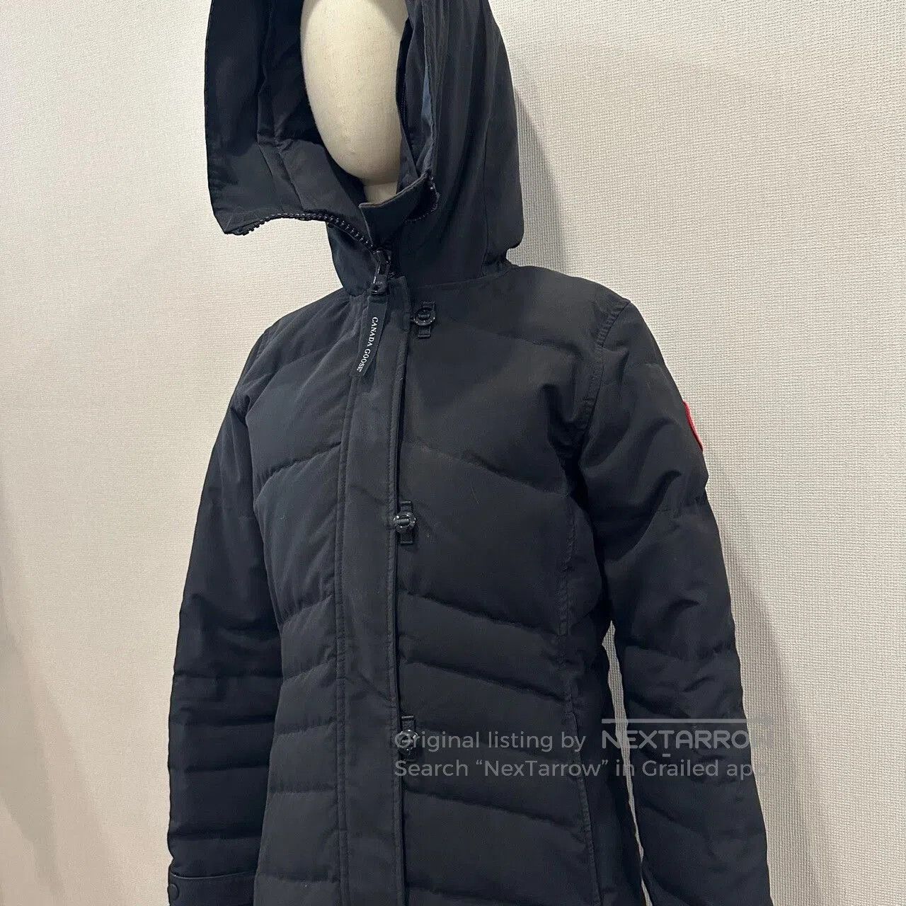 Canada Goose Canada Goose Black Long Hooded Down Jacket. Size US M / EU 48-50 / 2 - 5 Thumbnail