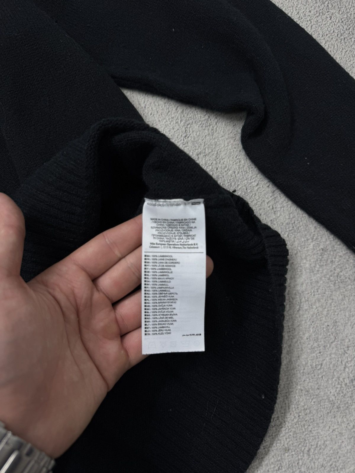 Nike Vintage Y2k Nike Wool Sweater Mini Swoosh 90’s Size US XL / EU 56 / 4 - 9 Thumbnail
