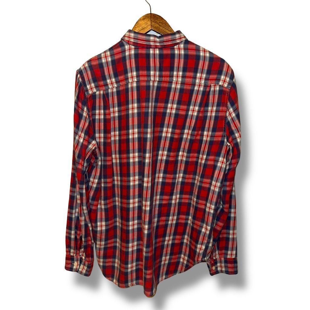 Polo Ralph Lauren Red White & Blue Polo Ralph Lauren Denim Supply Flannel Shir Size US L / EU 52-54 / 3 - 10 Thumbnail
