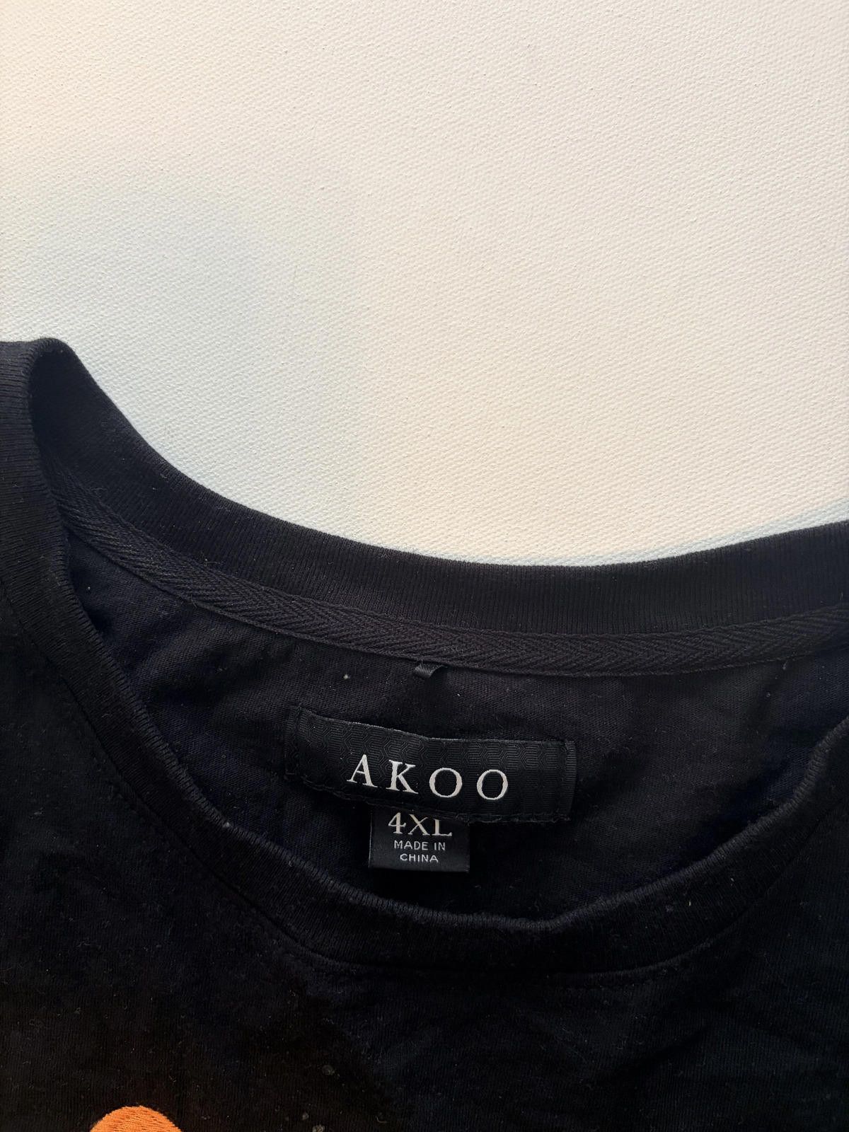 AKOO AKOO RollEm Black Graphic T-Shirt (Size 4XL) Size US XXL / EU 58 / 5 - 2 Thumbnail