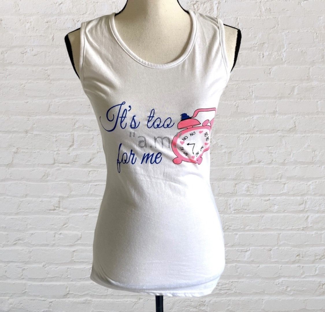 Other LIMITED EDITION EMME JORDAN SLEEVELESS GRAPHIC TANK TOP TEE Size M / US 6-8 / IT 42-44 - 4 Thumbnail