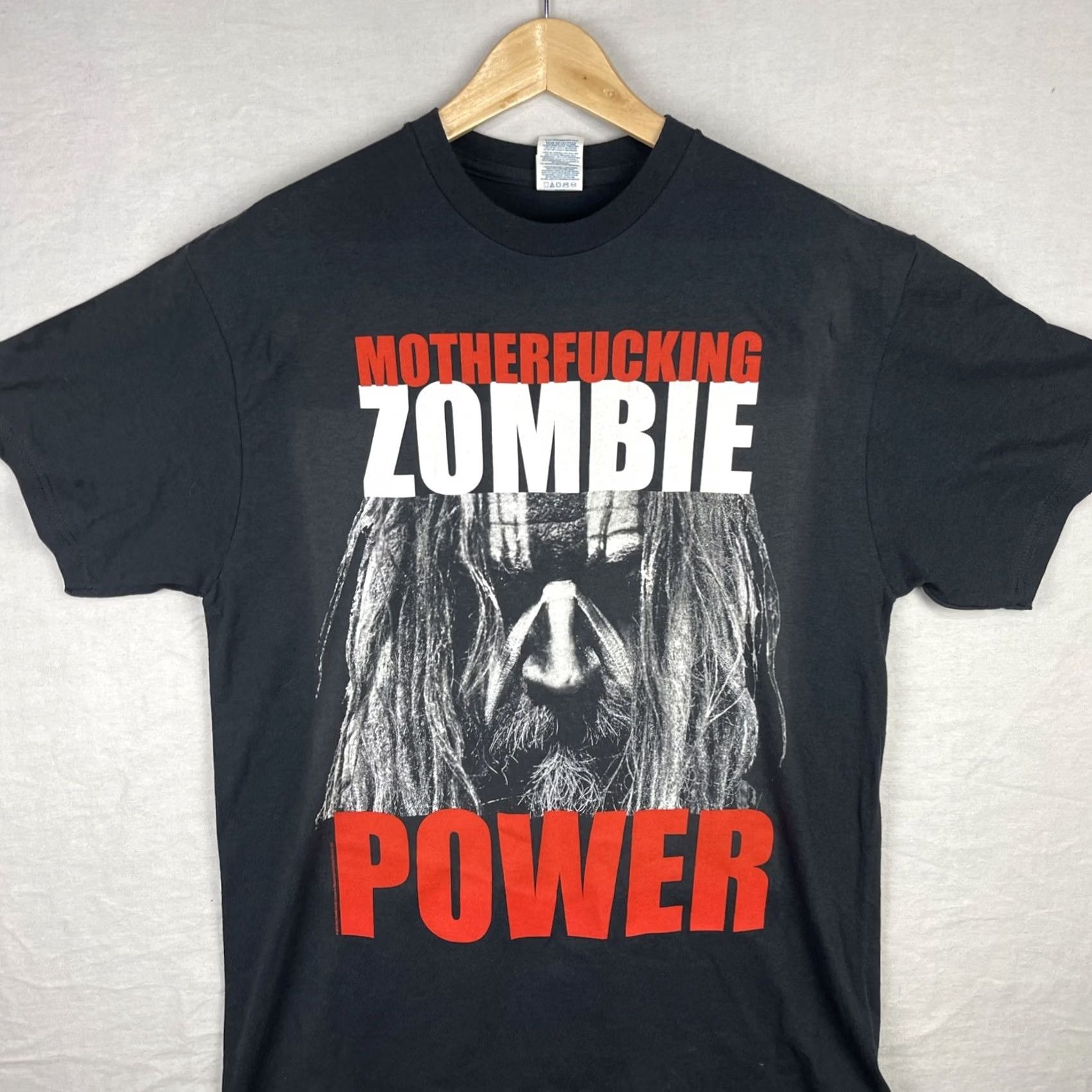 Delta Rob Zombie Shirt Mens Large Black Welcome to Dead City Radio Heavy Metal Band Size US L / EU 52-54 / 3 - 2 Thumbnail