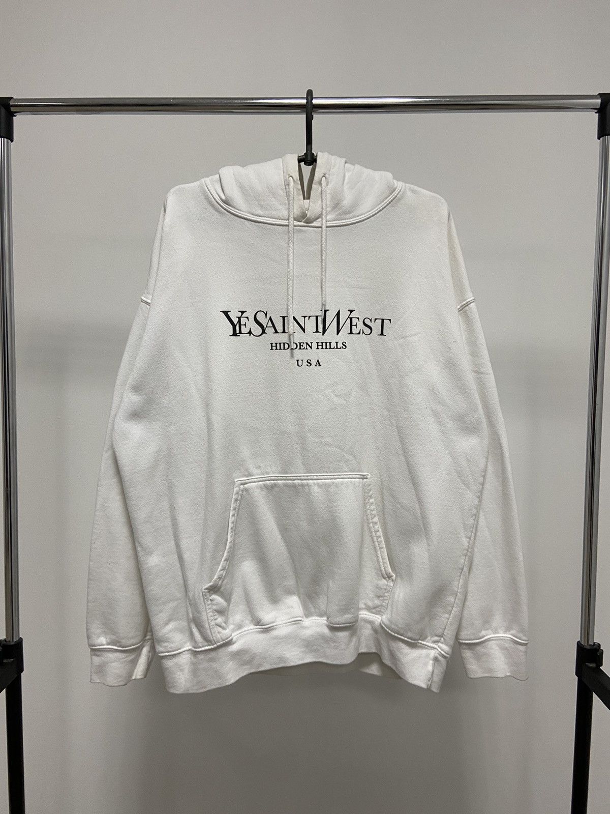 Kanye West × Vintage YeSaintWest Kanye West Vintage Hoodie Big Logo YSL Size US L / EU 52-54 / 3 - 1 Thumbnail