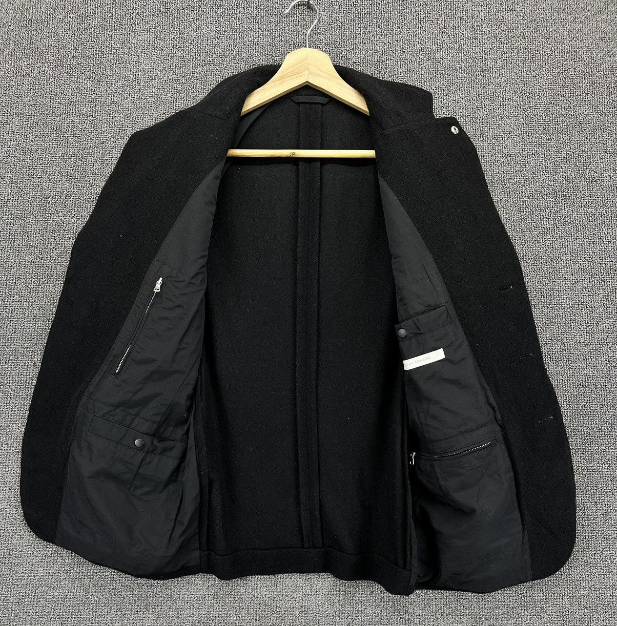 Lemaire × Uniqlo Lemaire X Uniqlo Luxury Black Wool Blazer Coat Jacket Size US M / EU 48-50 / 2 - 5 Thumbnail