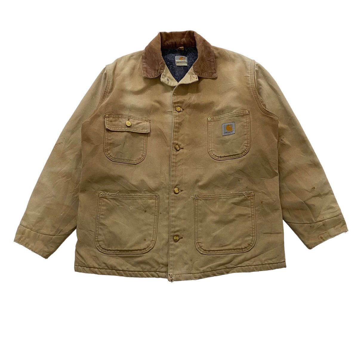 Carhartt ☀️Vintage Carhartt C01 BRN blanket lining jacket Size US M / EU 48-50 / 2 - 1 Thumbnail