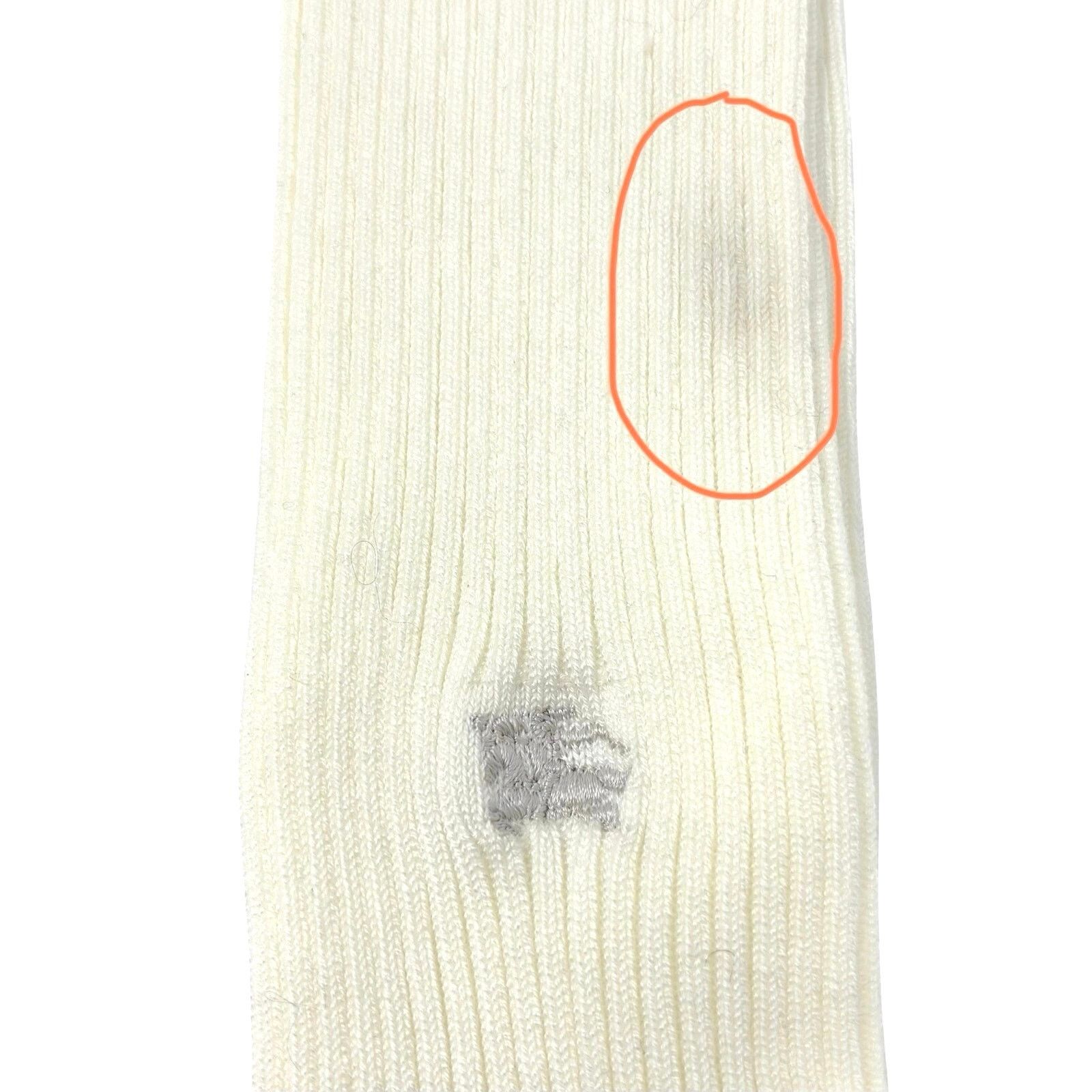 Burberry Burberry Cream Dress Socks Size ONE SIZE - 4 Thumbnail