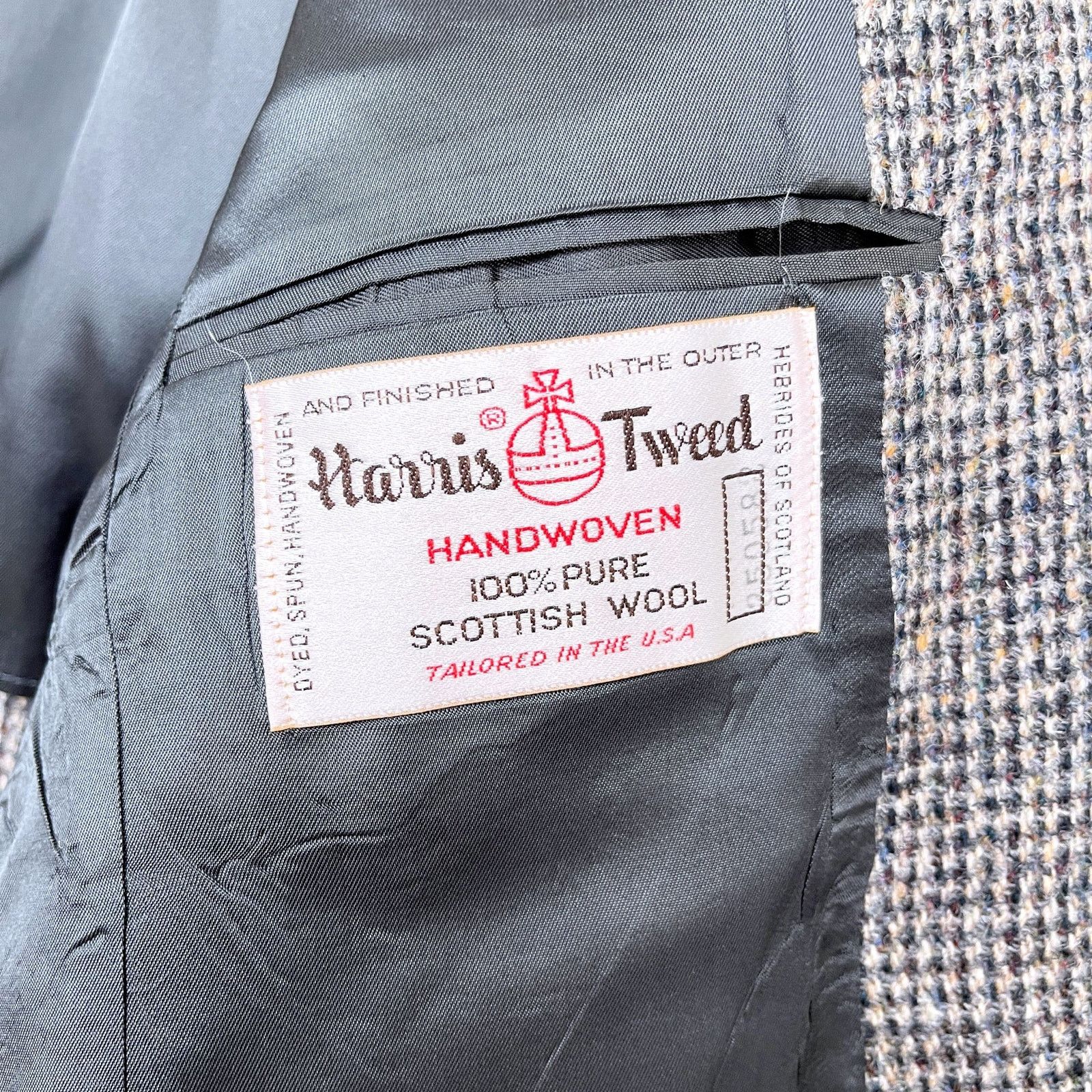 Harris Tweed Harris Tweed Scottish Wool Sport Coat Mens 40R Size 40R - 9 Thumbnail
