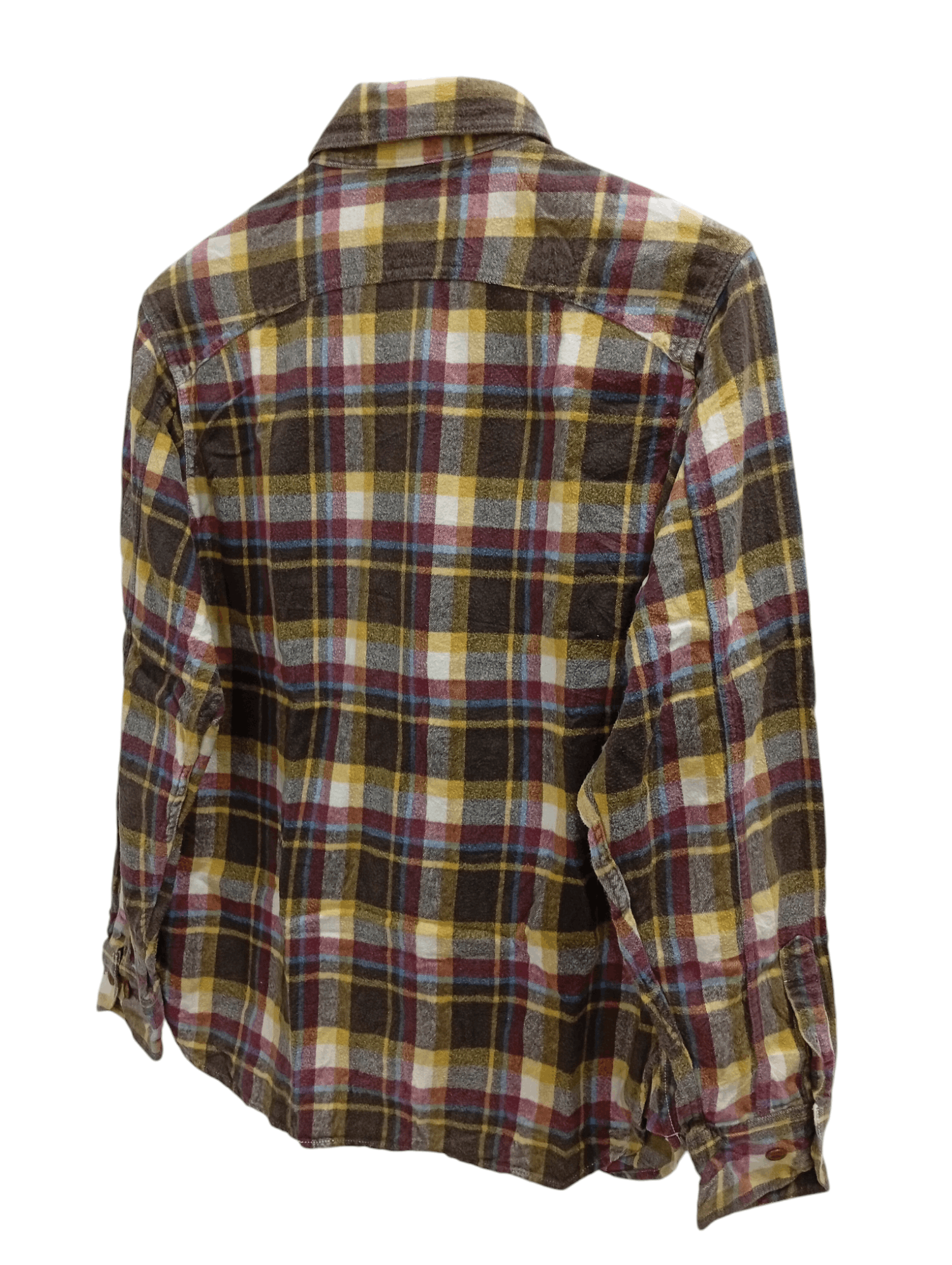 Cushman × Japanese Brand × Vintage 🔥🔥Cushman Plaid Flannel Shirt Size US M / EU 48-50 / 2 - 22 Thumbnail
