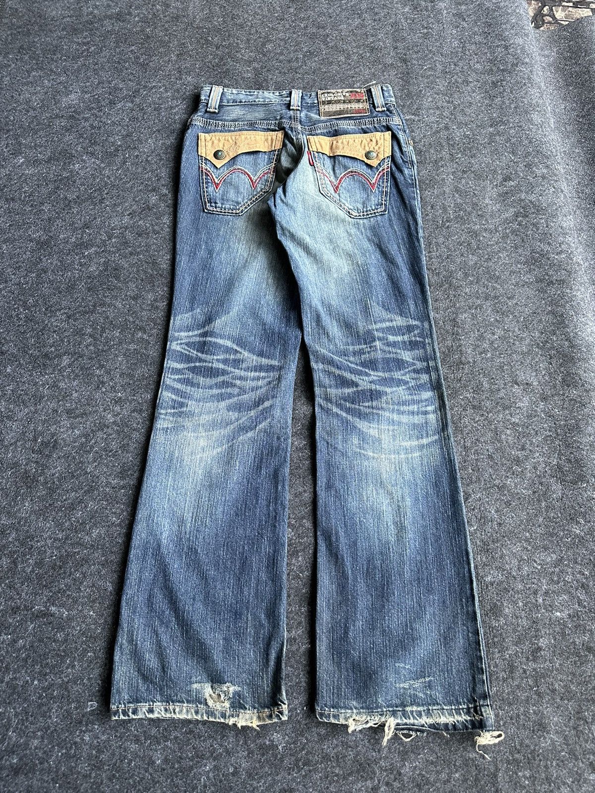 Beauty Beast Edwin Exclusive Vintage Flare Stone Washed Denim D387 Size US 28 / EU 44 - 4 Thumbnail
