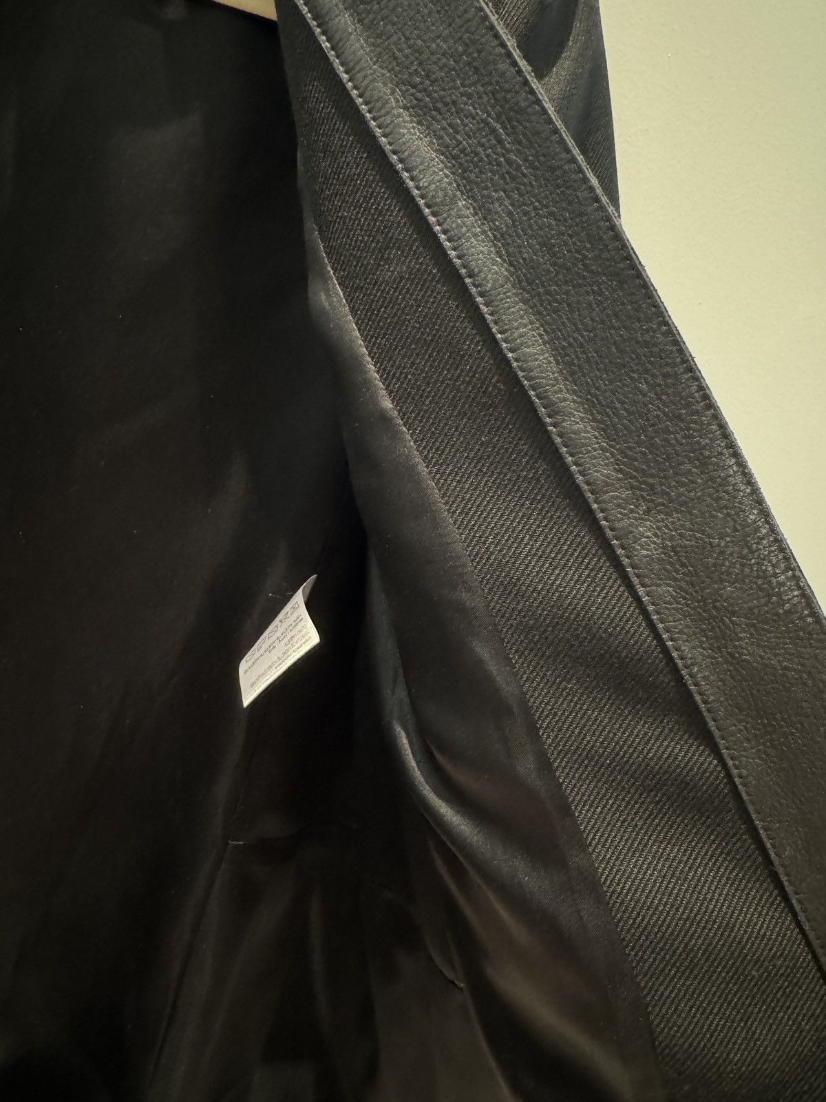 Sandro Sandro blazer Black Leather Lapel Size S / US 4 / IT 40 - 5 Thumbnail