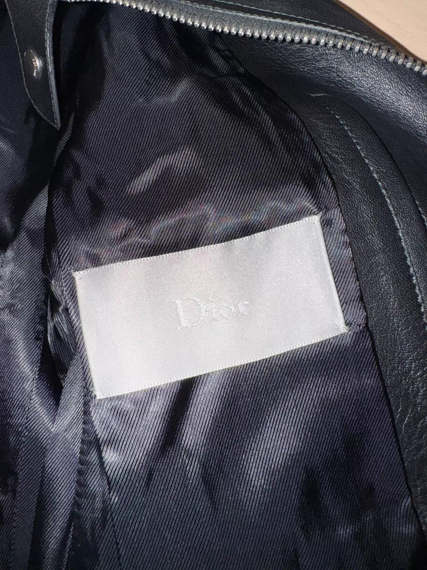 Dior Diorhomme 18FW Lambskin Bumblebee Leather Jacket Size US M / EU 48-50 / 2 - 5 Thumbnail