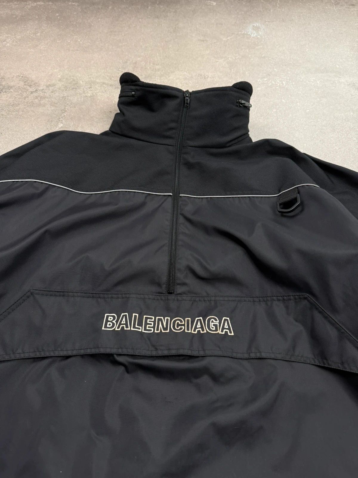 Balenciaga Balenciaga jacket anorak street wear multi zip Size US XL / EU 56 / 4 - 5 Thumbnail