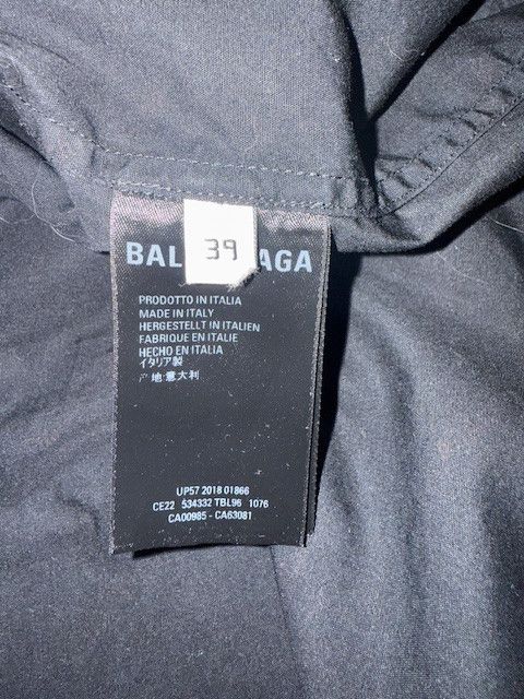 Balenciaga Balenciaga shirt Black and red Size US XXS / EU 40 - 4 Thumbnail