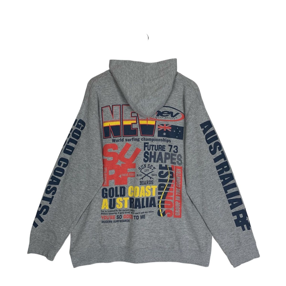 Japanese Brand NEV Brand & Apparel Surfboard Streetwear SurfStyle Hoodie Size US L / EU 52-54 / 3 - 6 Thumbnail
