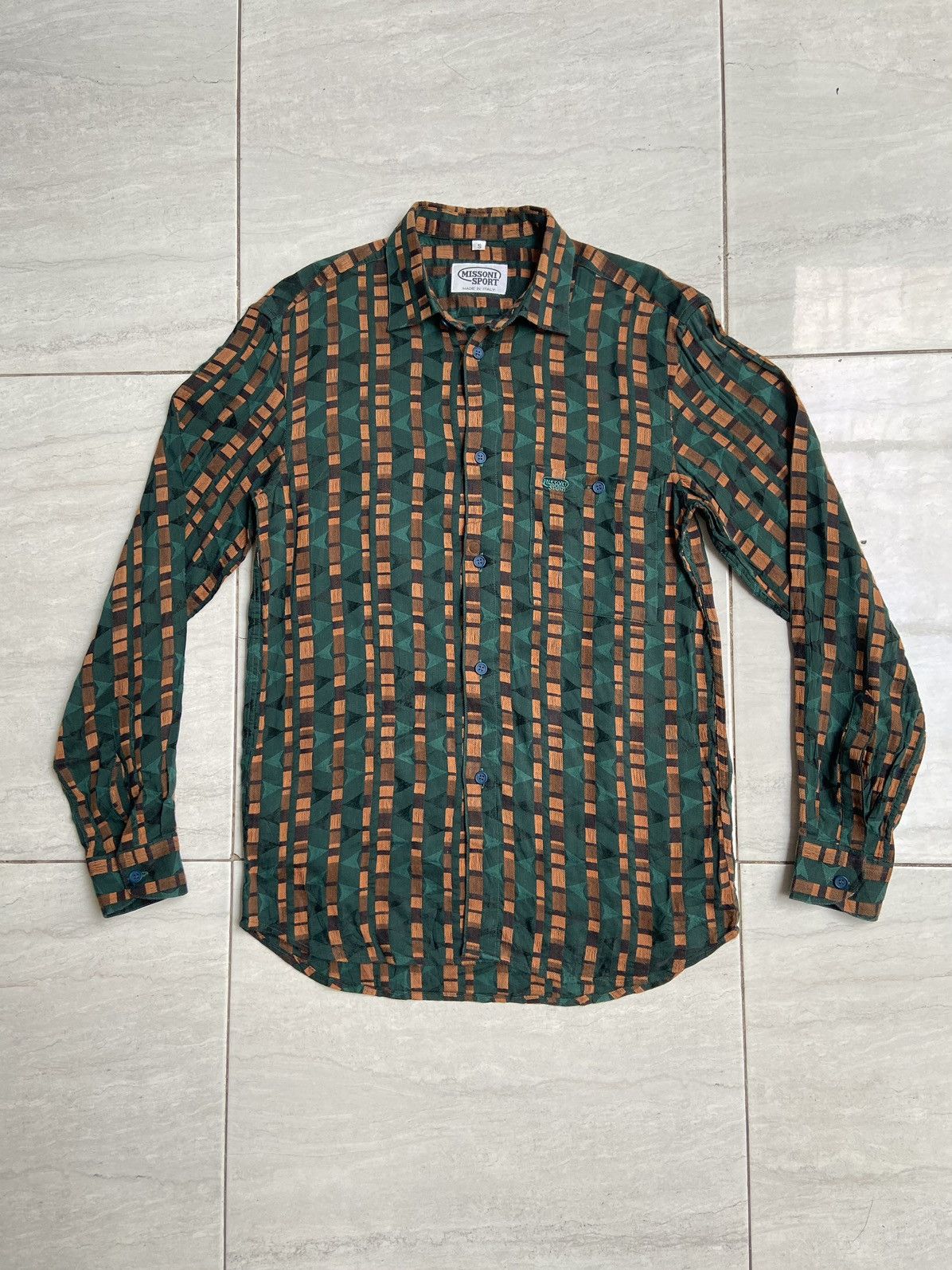 Missoni MISSONI SPORT Motive Shirt Size US S / EU 44-46 / 1 - 1 Thumbnail