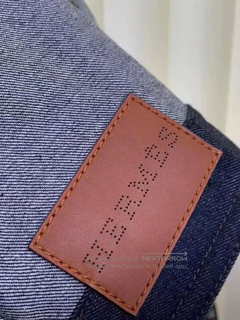 Hermes Hermes 23 Spring/Summer Flying Spur Embroidered Denim Jack Size US M / EU 48-50 / 2 - 5 Thumbnail