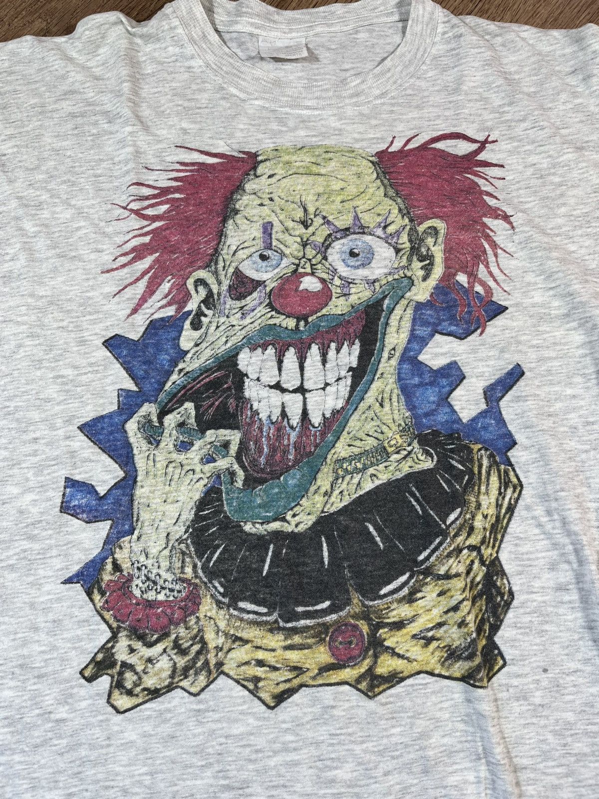 Vintage Deutschland Einig Zombieland T Shirt 90s Very Rare Size US M / EU 48-50 / 2 - 2 Thumbnail
