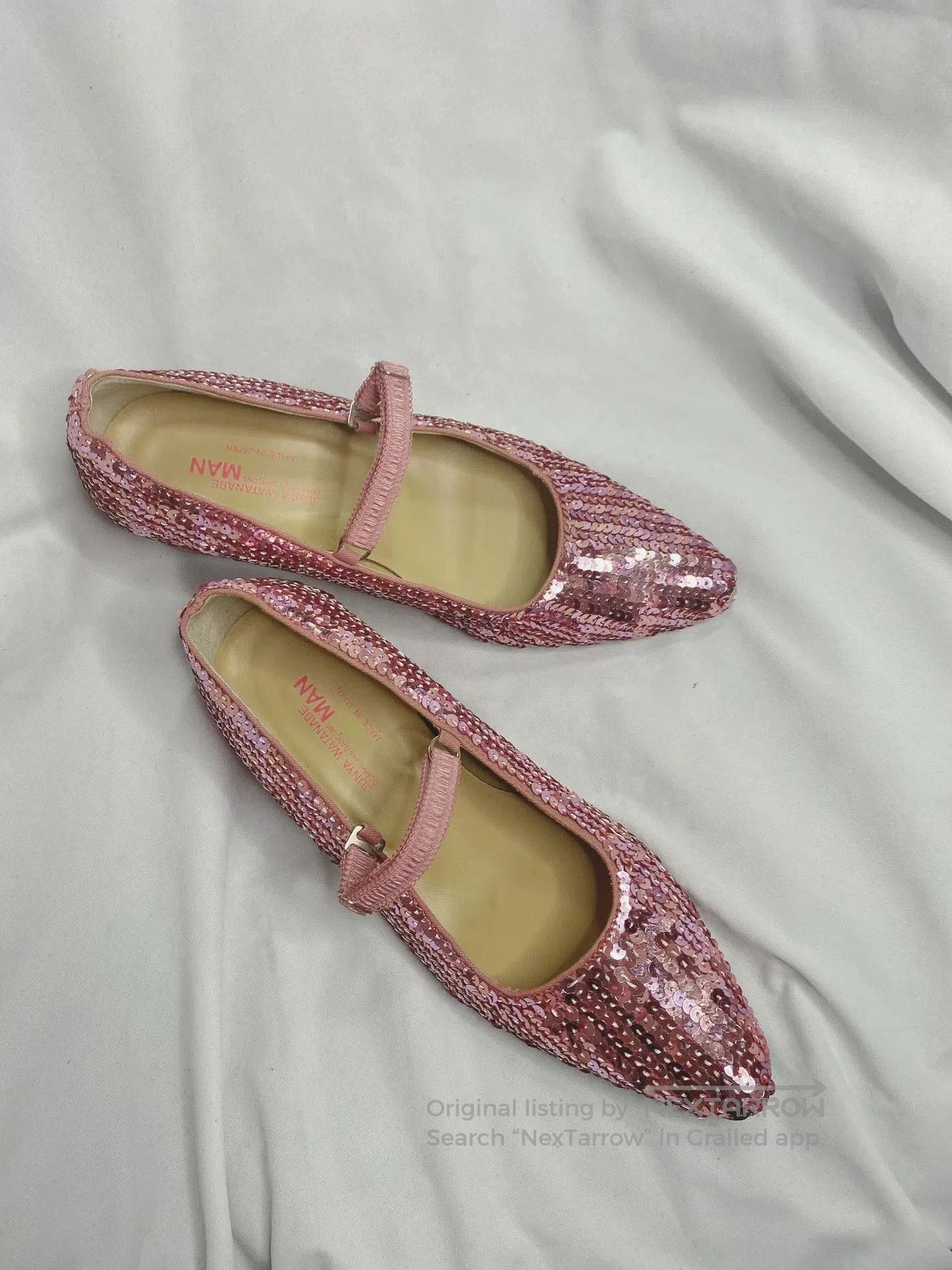 Junya Watanabe Junya Watanabe Pink Sequin Mary Jane S. Size US 5 / IT 35 - 7 Thumbnail