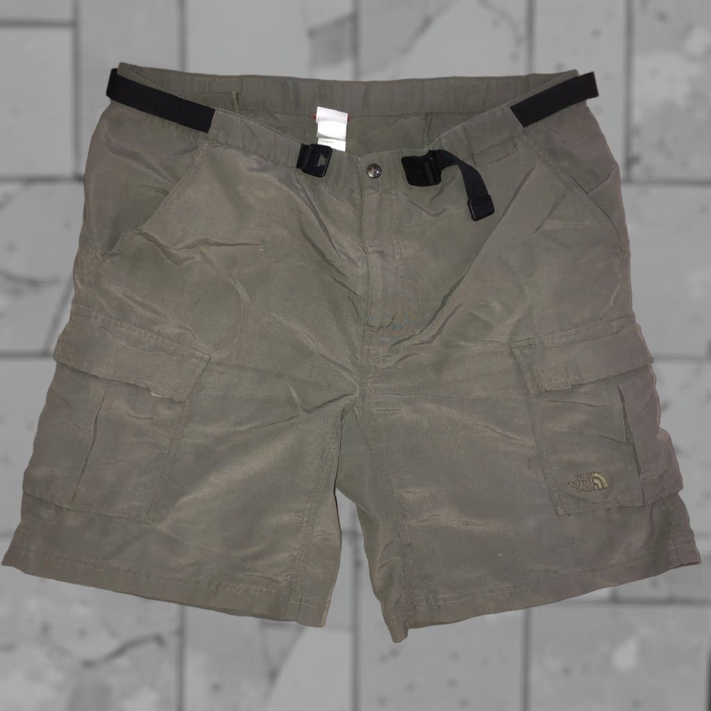 The North Face The North Face Cargo Shorts Mens L Green Size US 33 - 1 Thumbnail