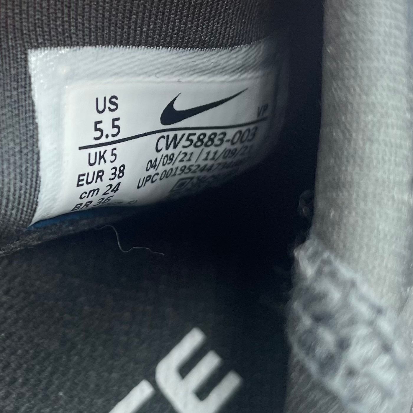 Nike Nike Go FlyEase Black Gum Easy Slip On Shoes Men’s 5.5 Size US 5.5 / EU 38 - 7 Thumbnail