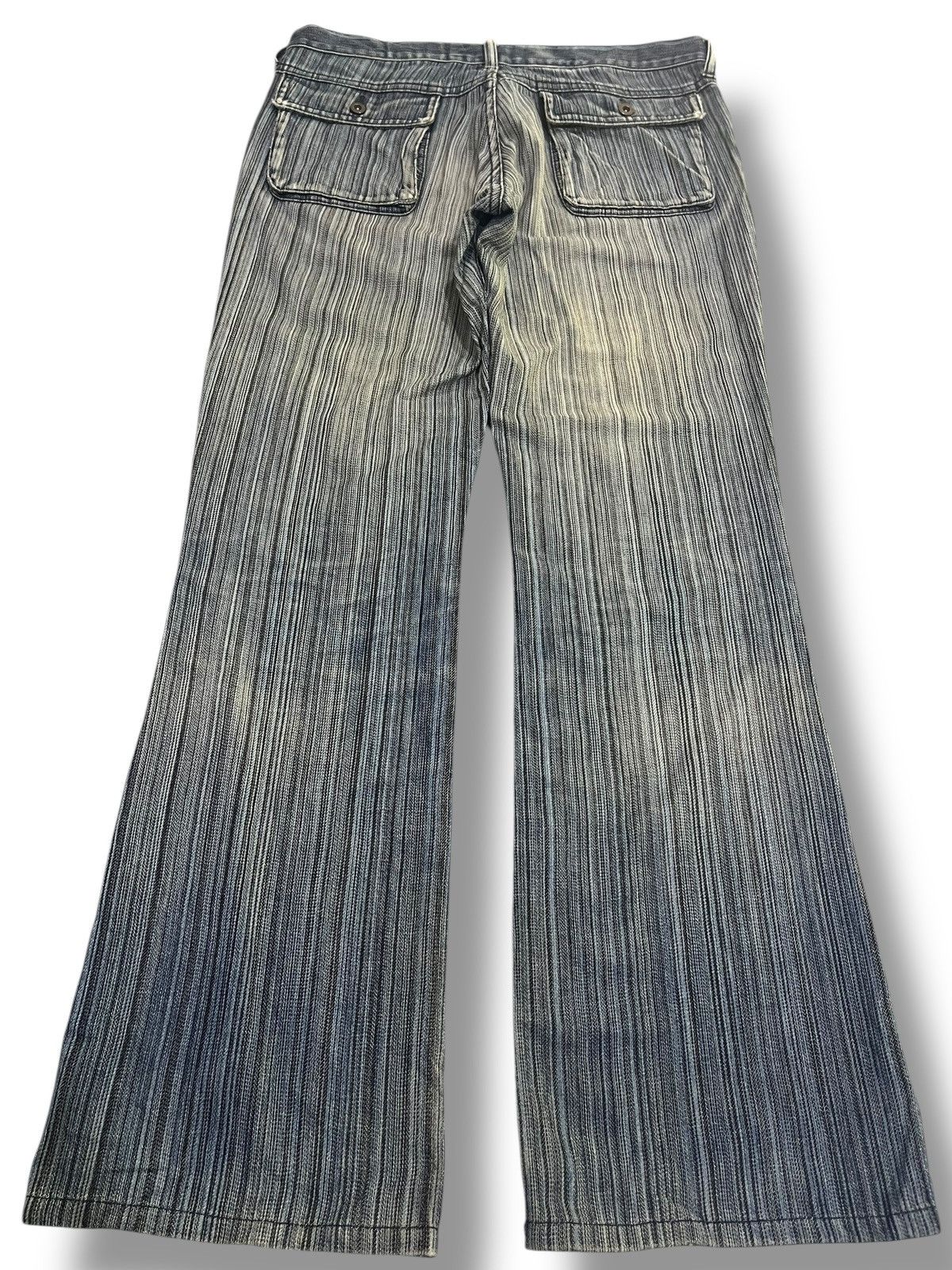 Hysteric Glamour FLARE💥 ABAHOUSE RUSTY WASHED BLUE DENIM Size US 32 / EU 48 - 11 Thumbnail