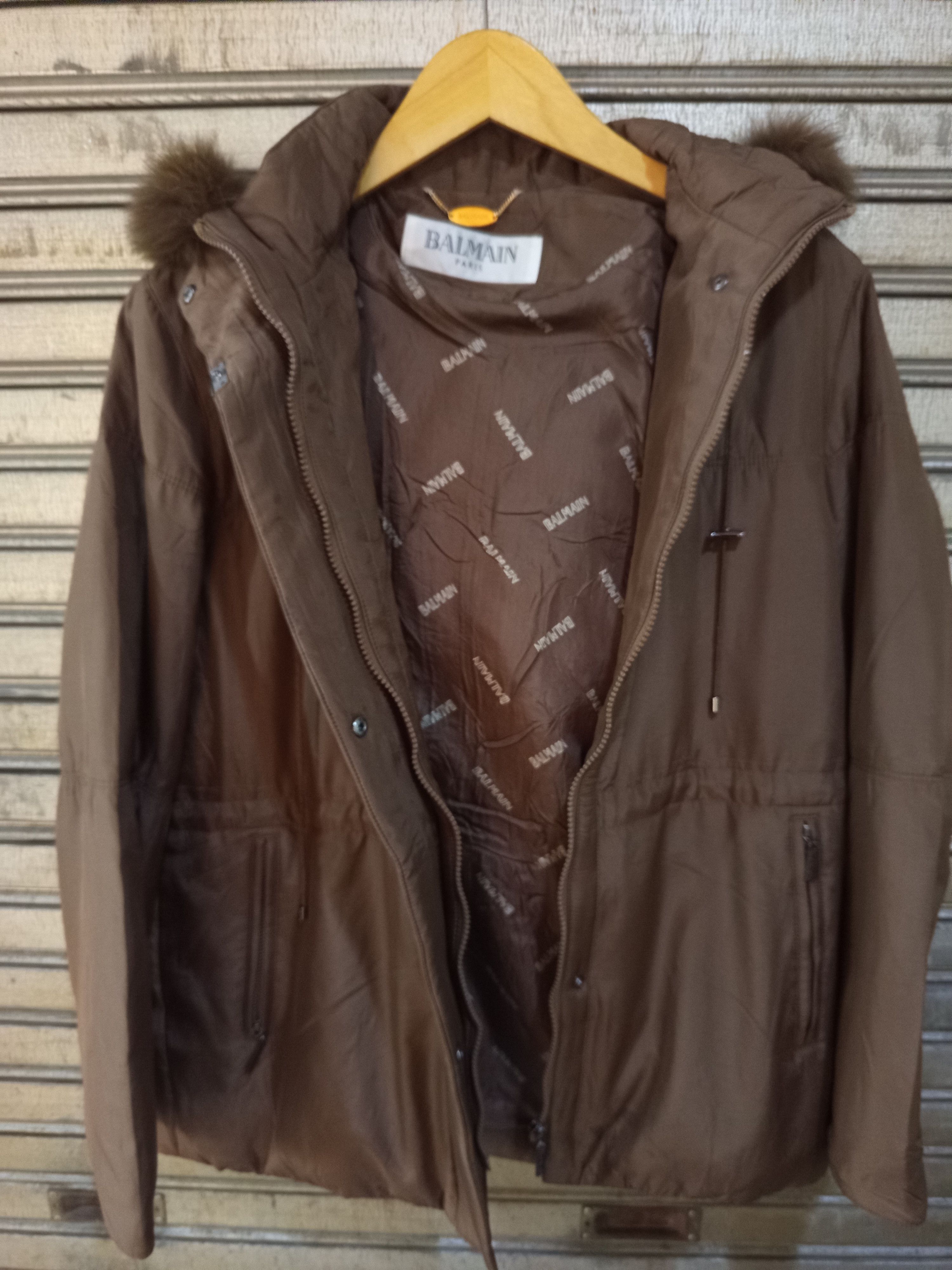 Balmain Balmain Paris Detachable Faux Fur Hood Jacket Size M / US 6-8 / IT 42-44 - 5 Thumbnail